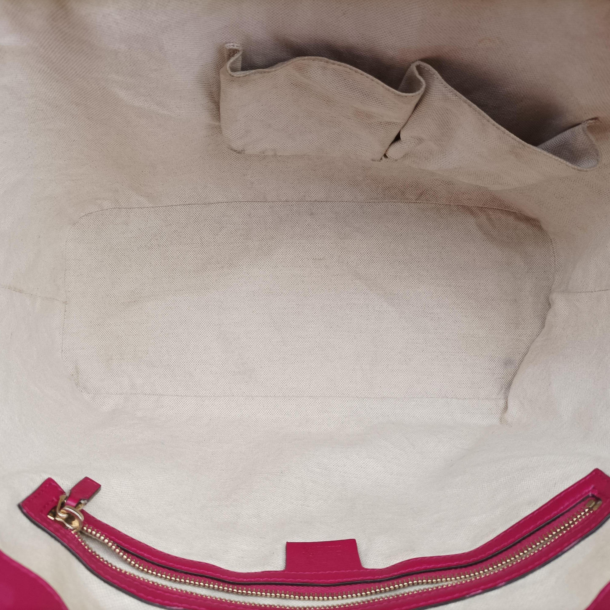 Pre-owned Gucci Microguccissima Nice Pink Patent 336776 handbag | stylenewstar