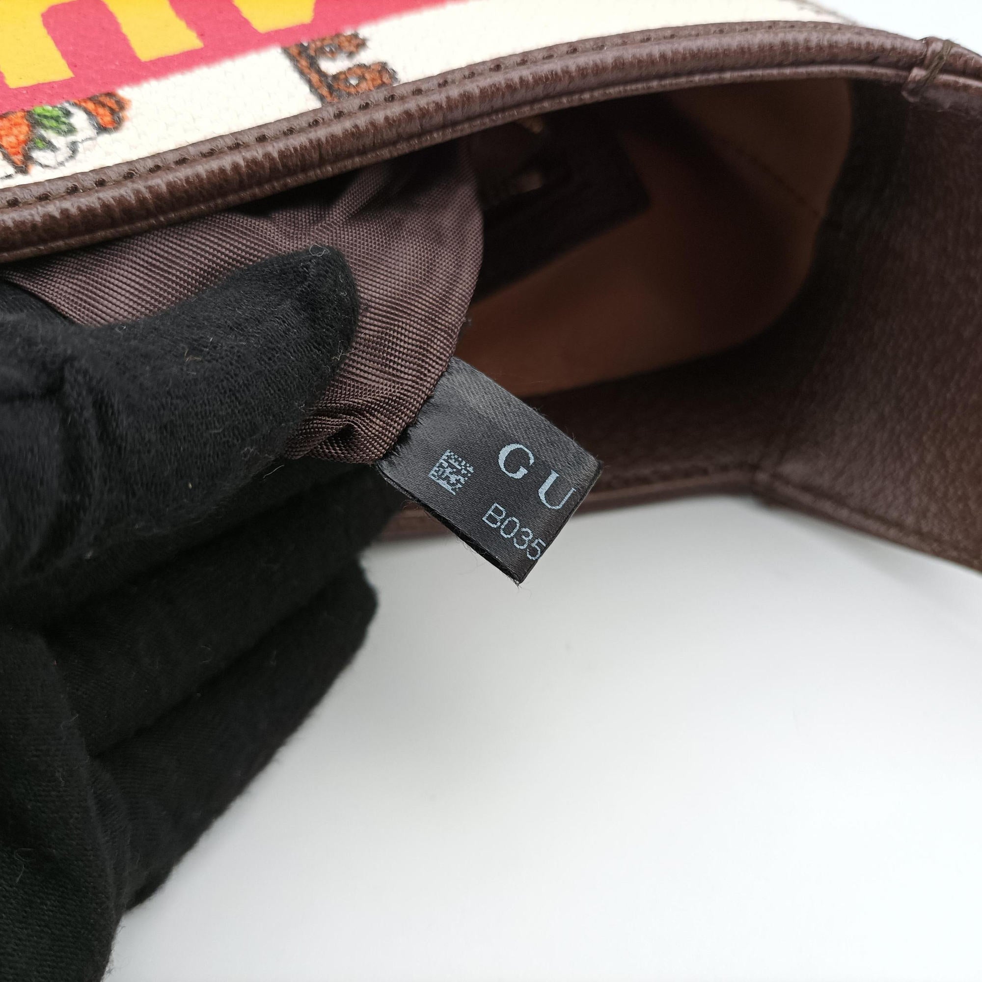 Vintage Gucci Jackie 1961 Music Is Mine Multicolour canvas×leather 636706 shoulderbag | stylenewstar