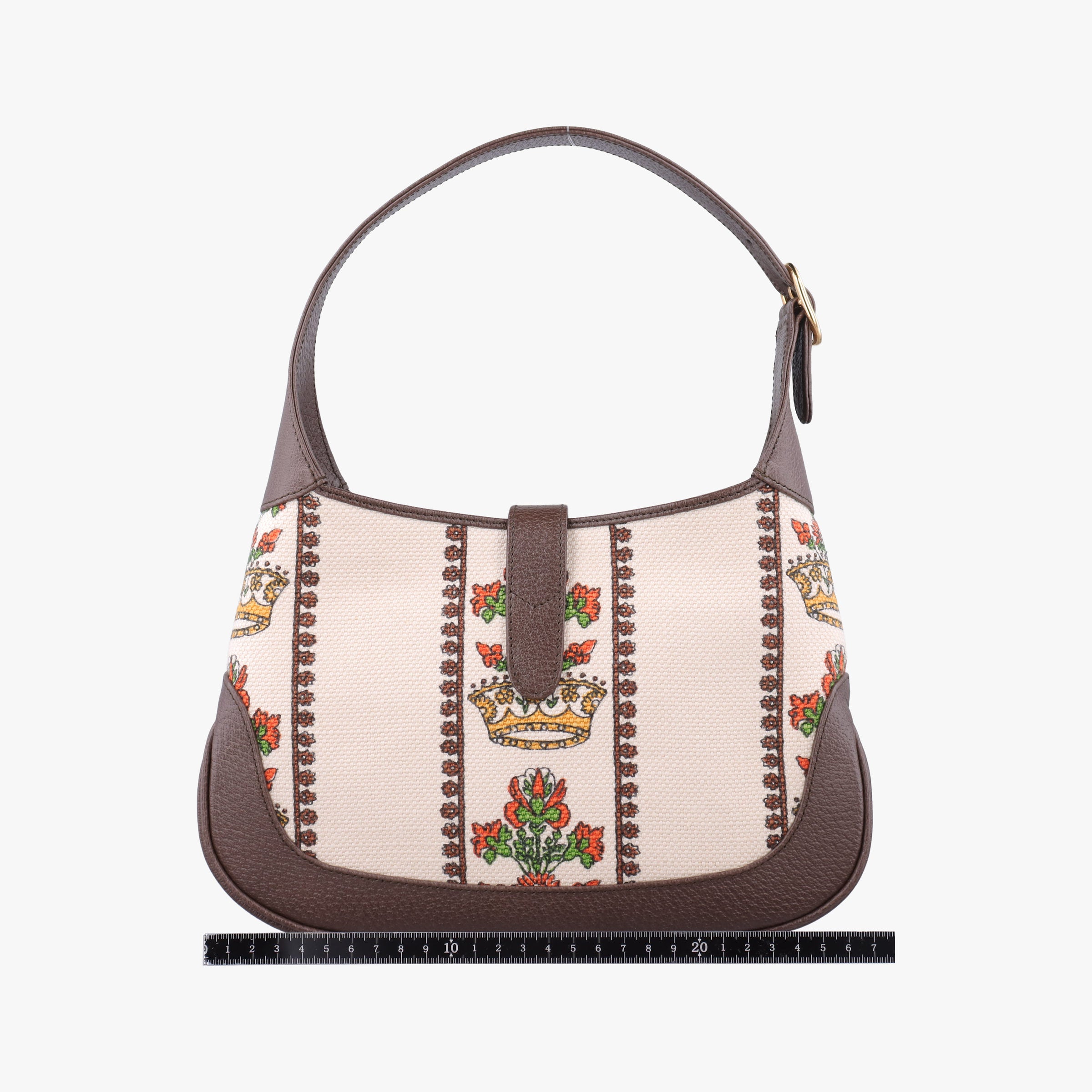 Vintage Gucci Jackie 1961 Music Is Mine Multicolour canvas×leather 636706 shoulderbag | stylenewstar