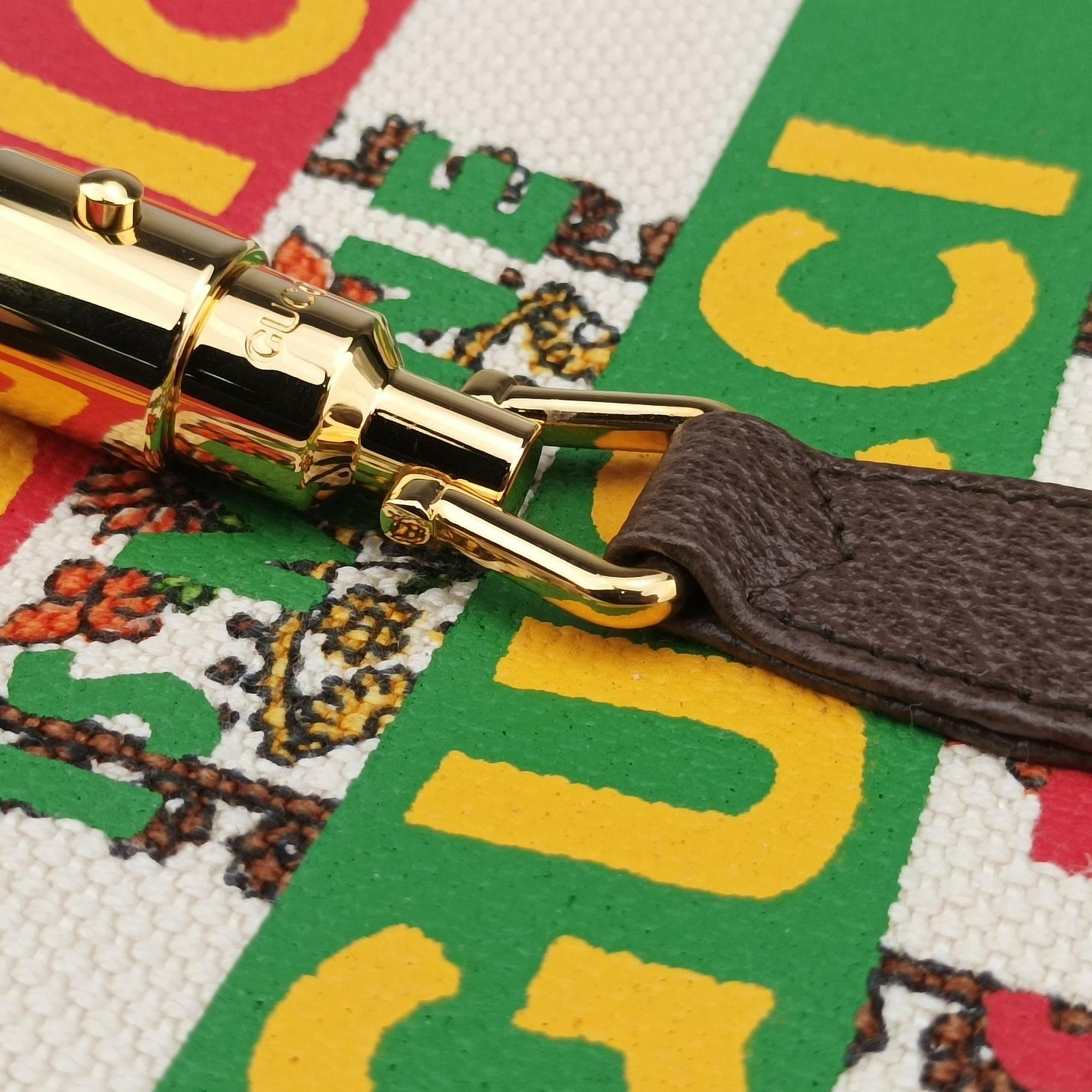 Vintage Gucci Jackie 1961 Music Is Mine Multicolour canvas×leather 636706 shoulderbag | stylenewstar