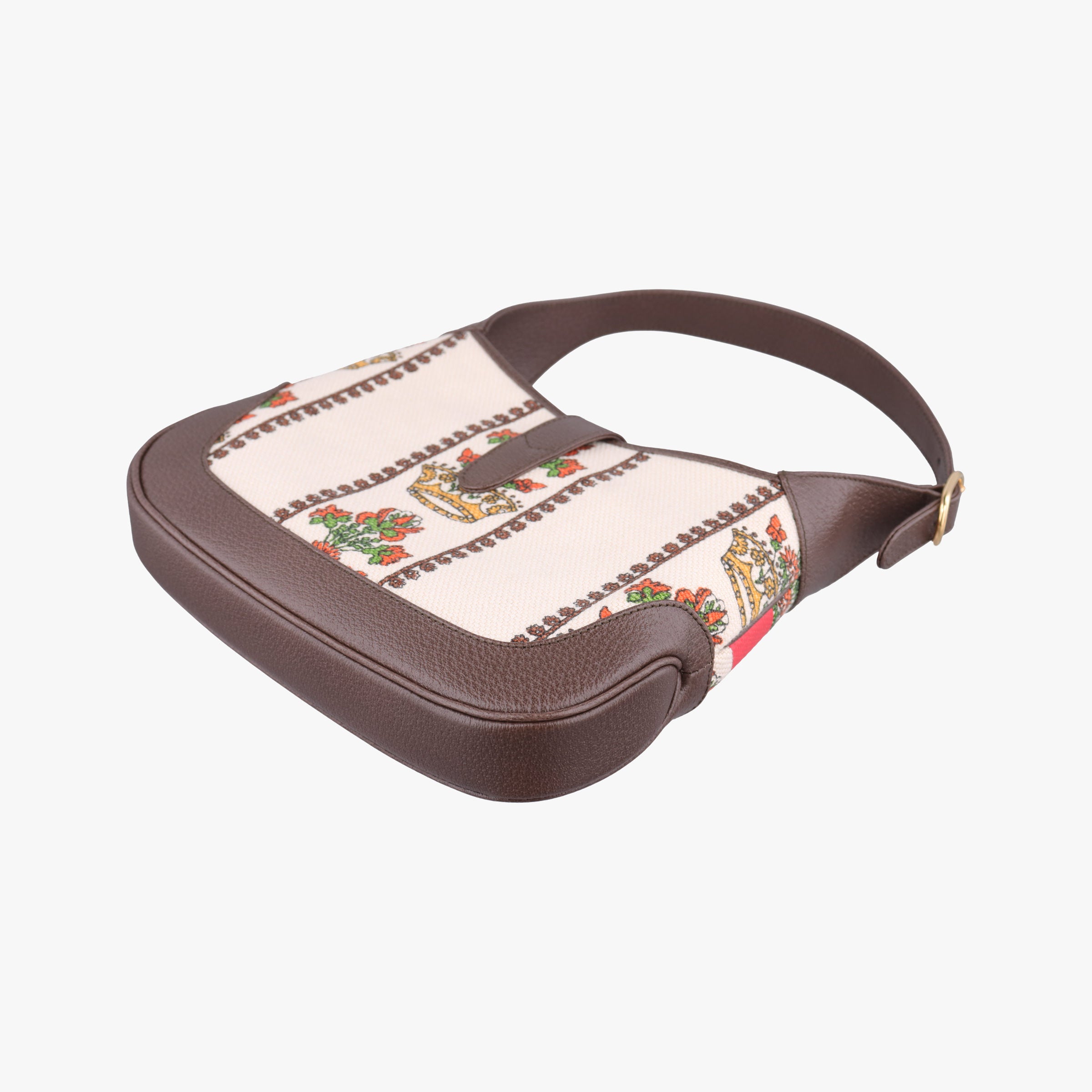 Vintage Gucci Jackie 1961 Music Is Mine Multicolour canvas×leather 636706 shoulderbag | stylenewstar