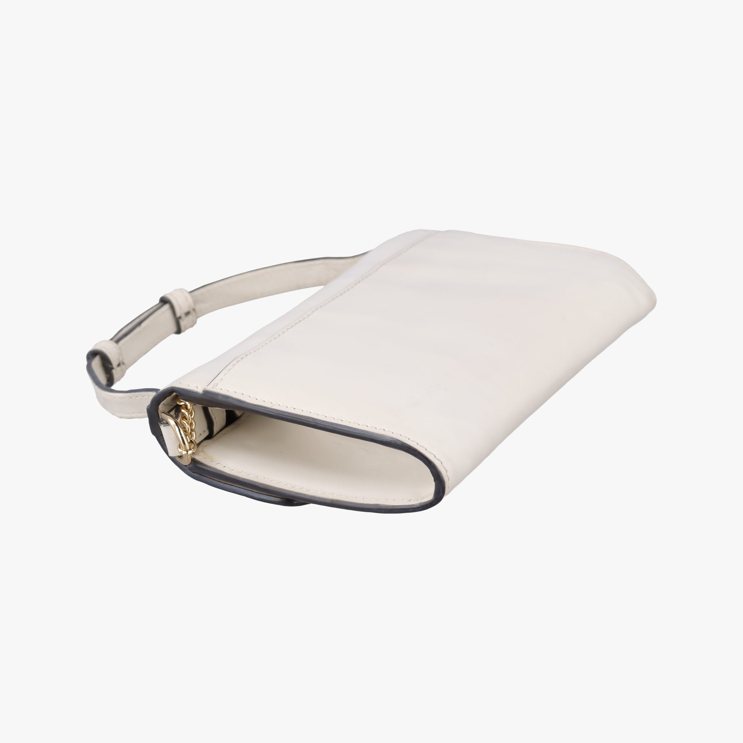 Pre-owned Gucci Zumi White Leather 572375 shoulderbag | stylenewstar