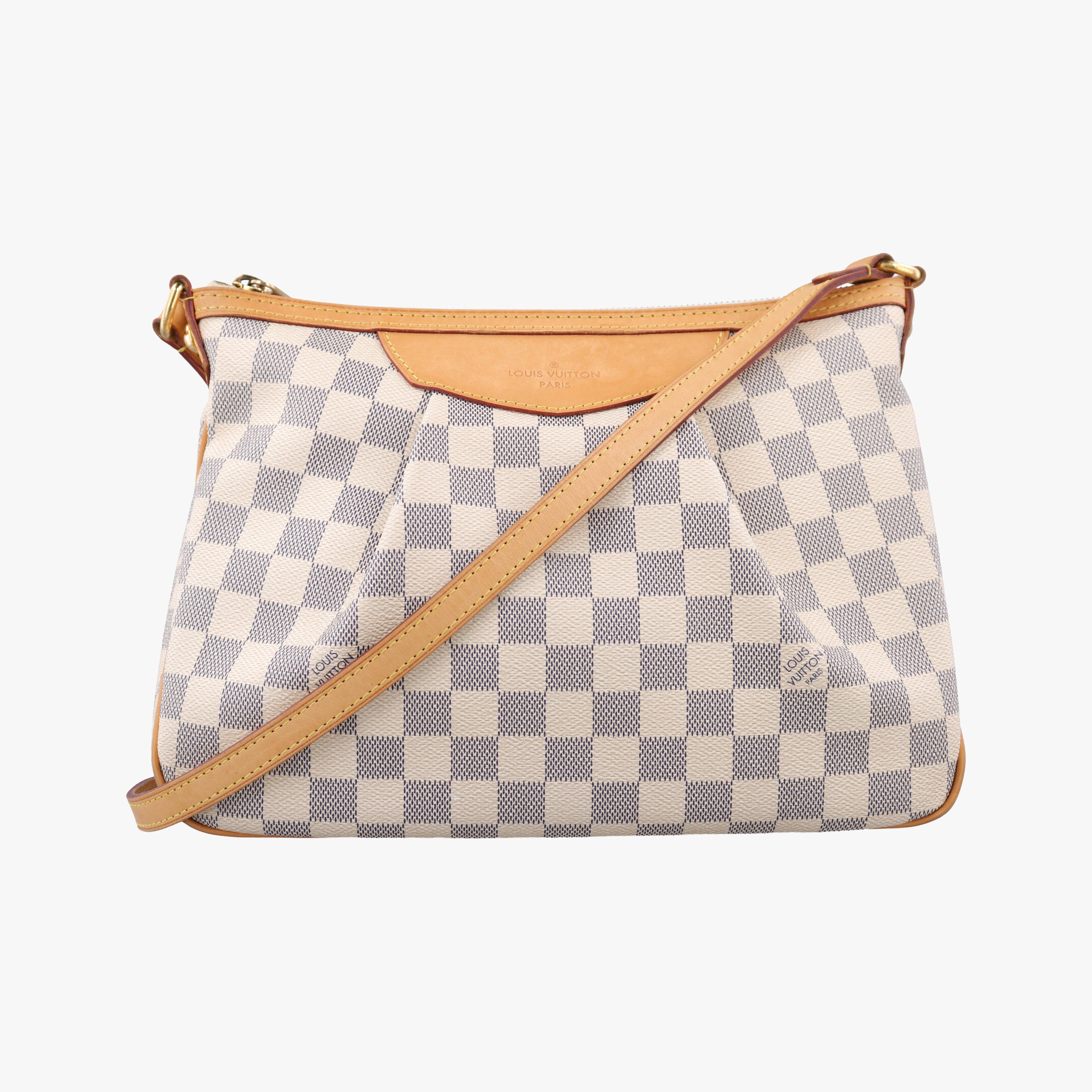 Pre-owned Louis Vuitton SIRACUSA PM Azur Damier Canvas N41113 shoulderbag | stylenewstar
