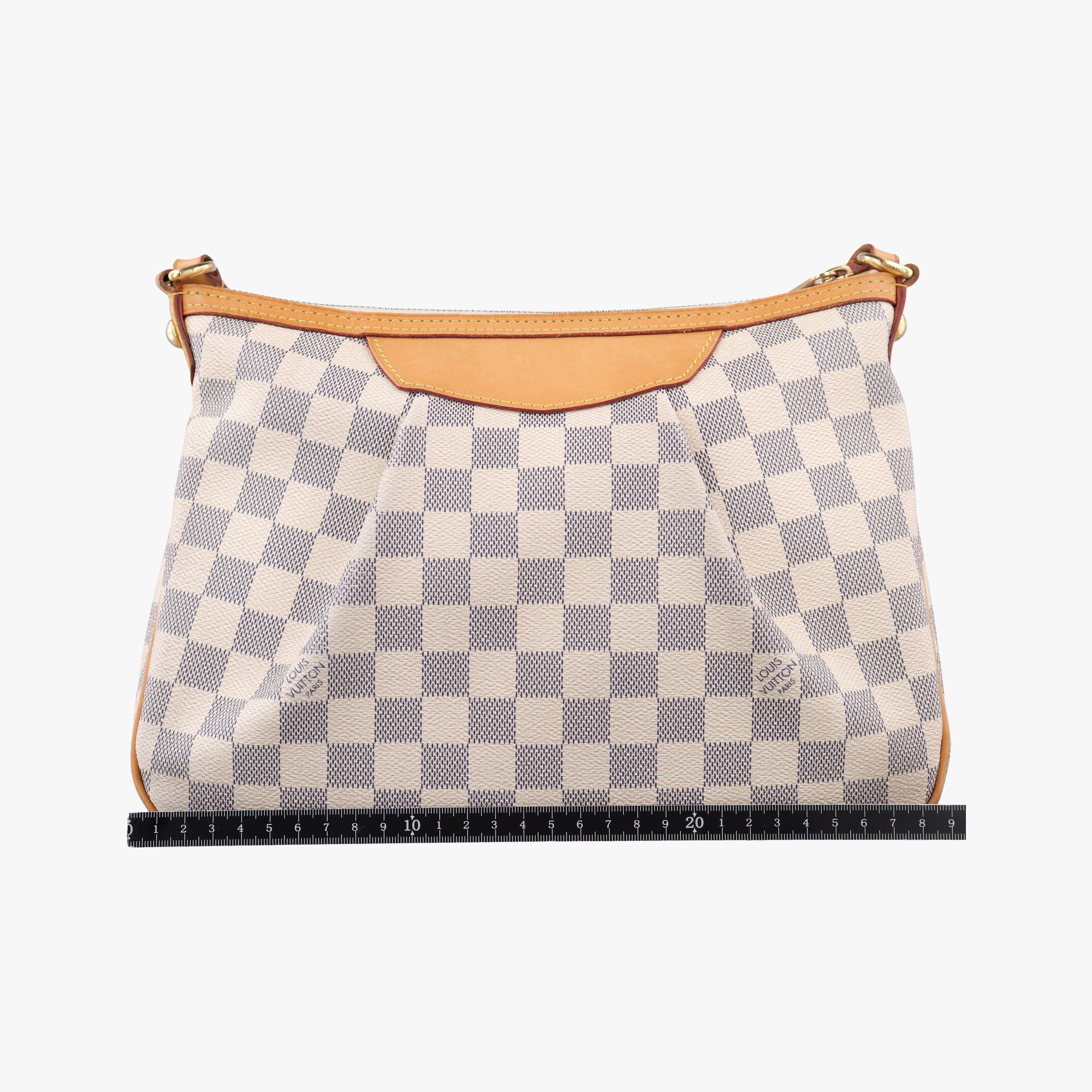 Pre-owned Louis Vuitton SIRACUSA PM Azur Damier Canvas N41113 shoulderbag | stylenewstar