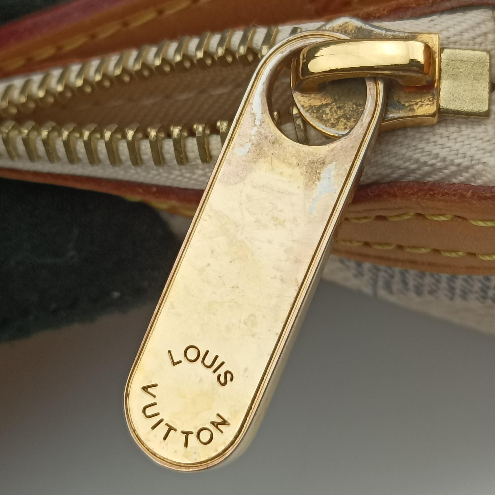 Pre-owned Louis Vuitton SIRACUSA PM Azur Damier Canvas N41113 shoulderbag | stylenewstar