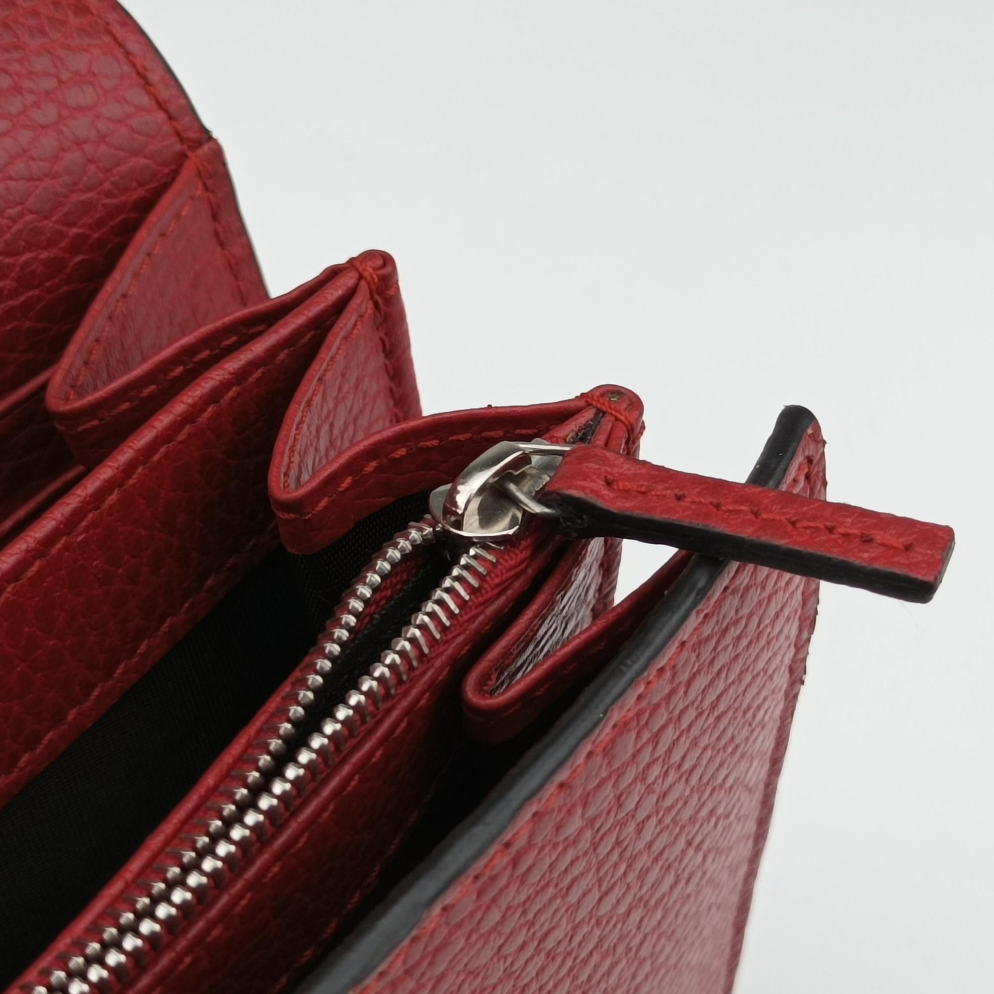 Secondhand Gucci Dionysus Red Leather 401231 shoulderbag | stylenewstar