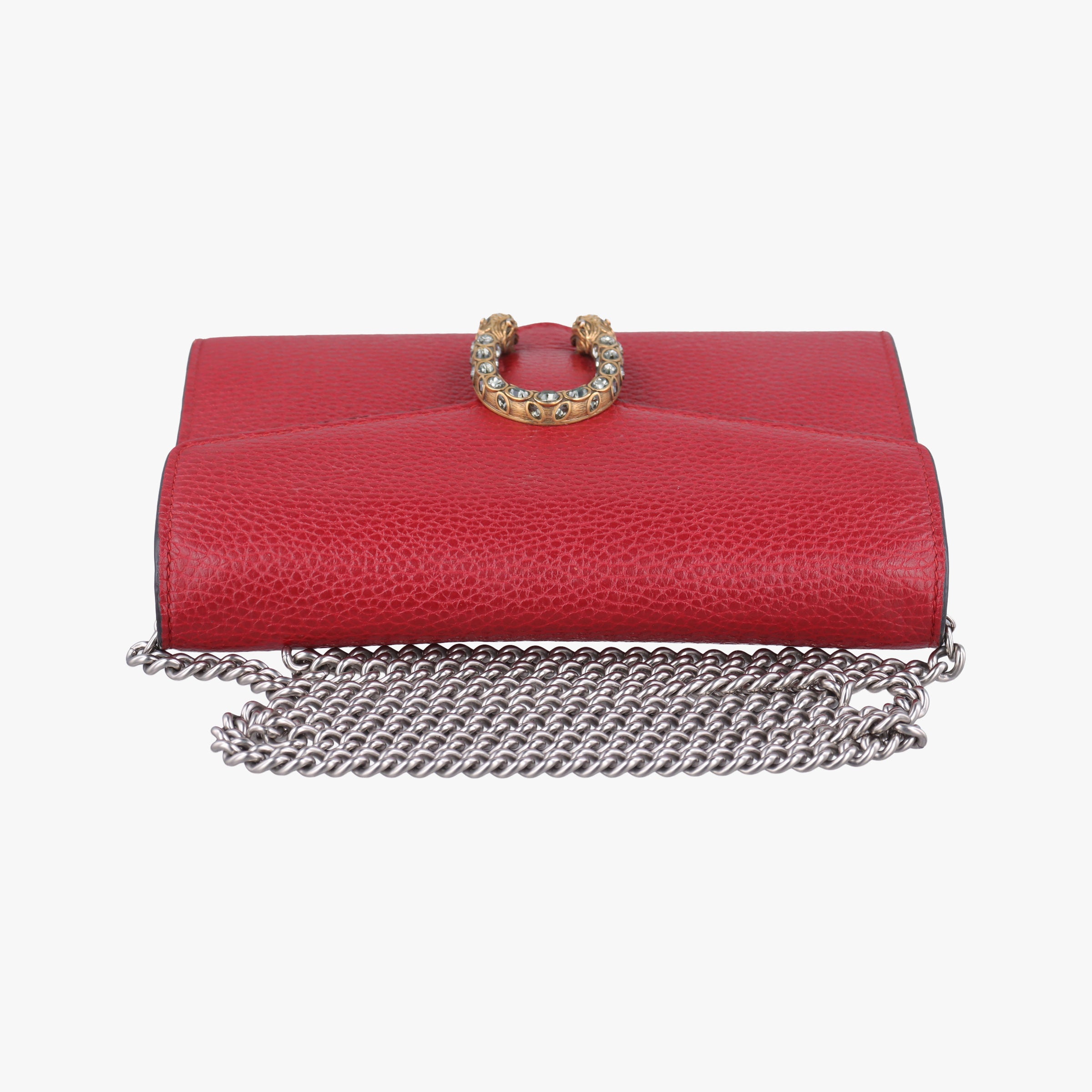 Secondhand Gucci Dionysus Red Leather 401231 shoulderbag | stylenewstar