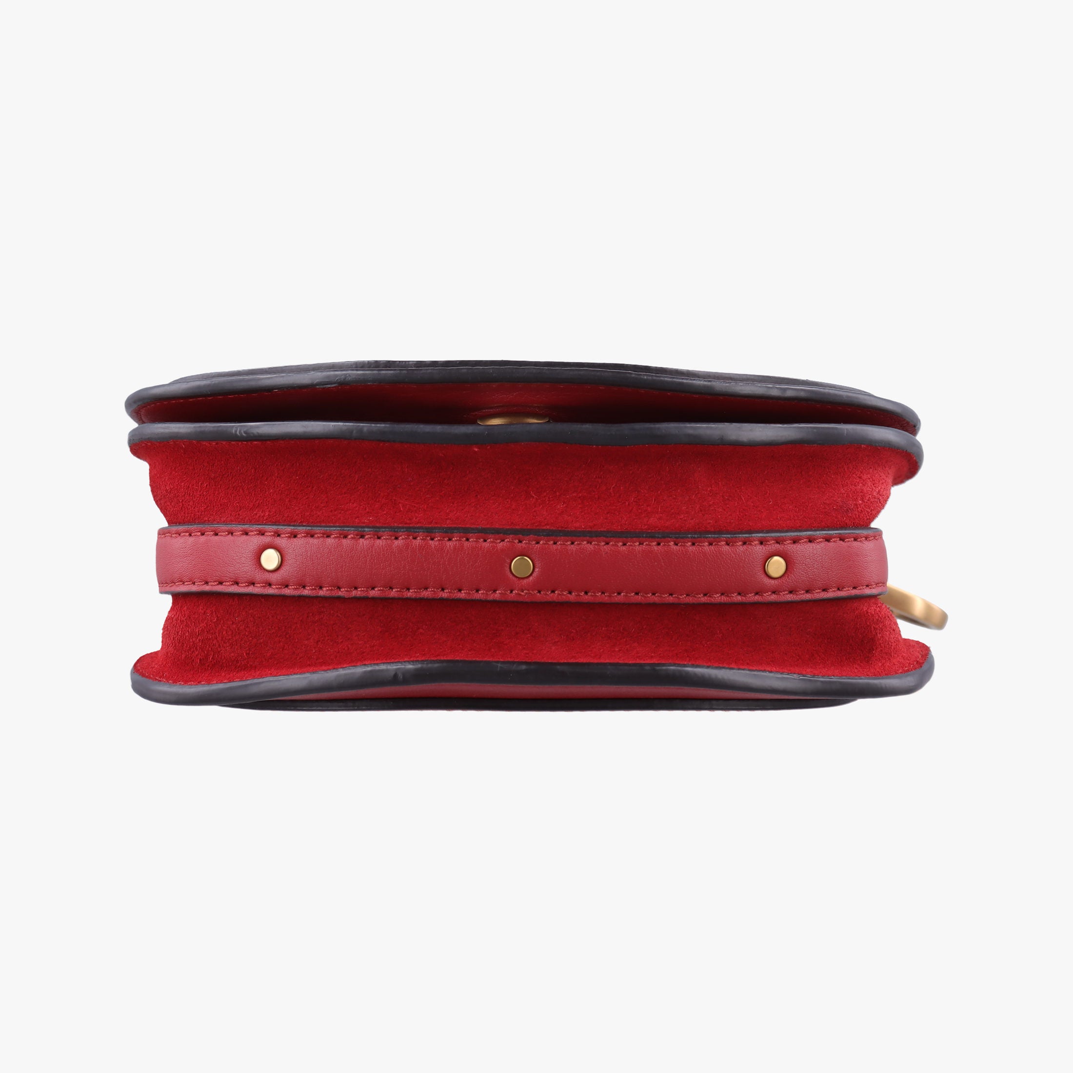 Vintage Chloe Bracelet Nile Red Leather  shoulderbag | stylenewstar