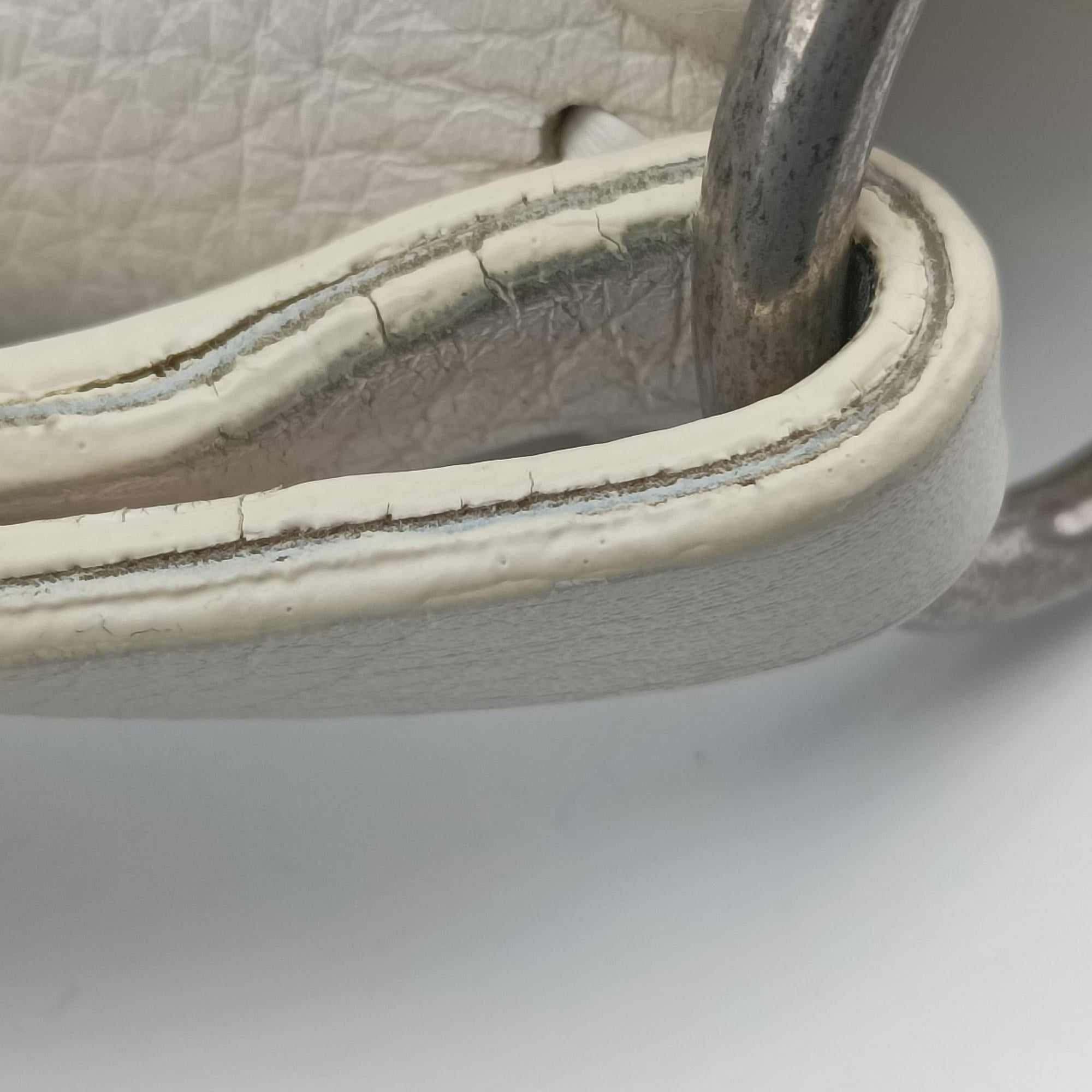 Pre-owned Christian Dior Gaucho White leather  handbag | stylenewstar