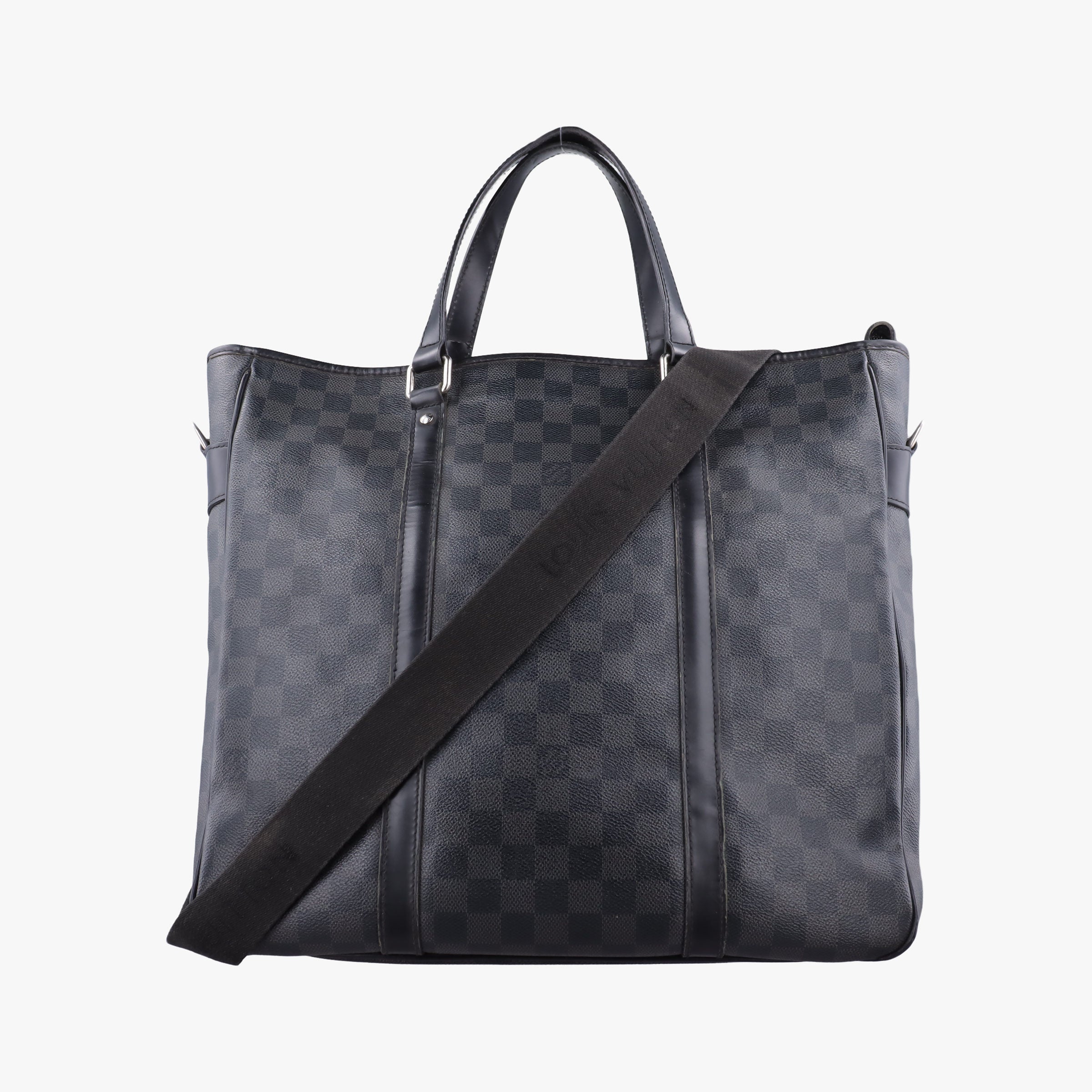 Pre-owned Louis Vuitton TADAO Noir Damier Graphite N51192 shoulderbag | stylenewstar
