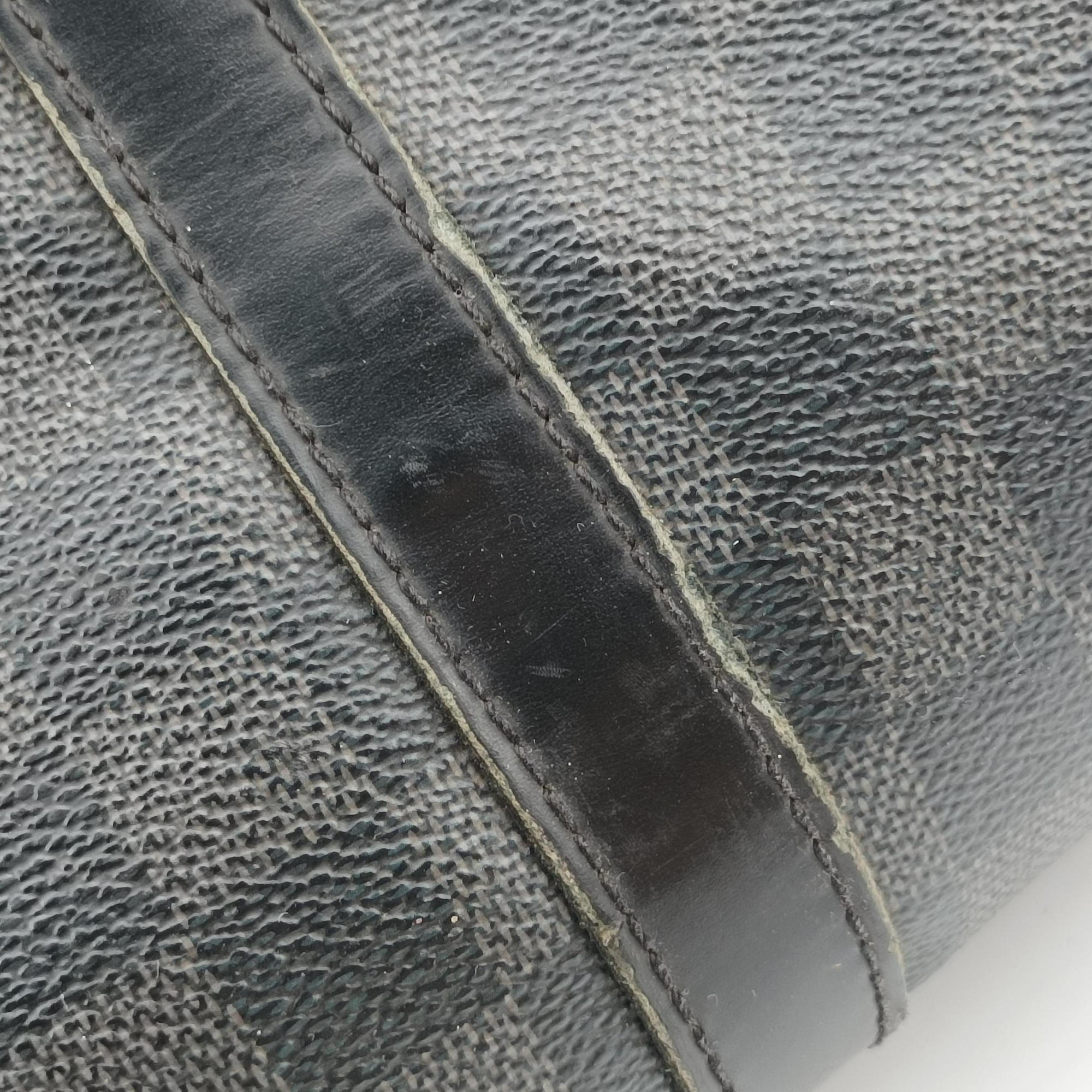 Pre-owned Louis Vuitton TADAO Noir Damier Graphite N51192 shoulderbag | stylenewstar