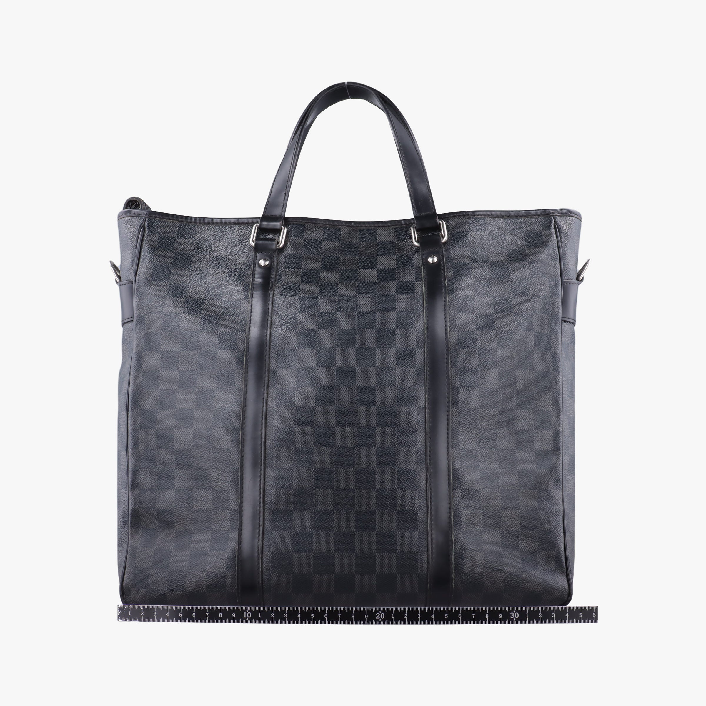 Pre-owned Louis Vuitton TADAO Noir Damier Graphite N51192 shoulderbag | stylenewstar