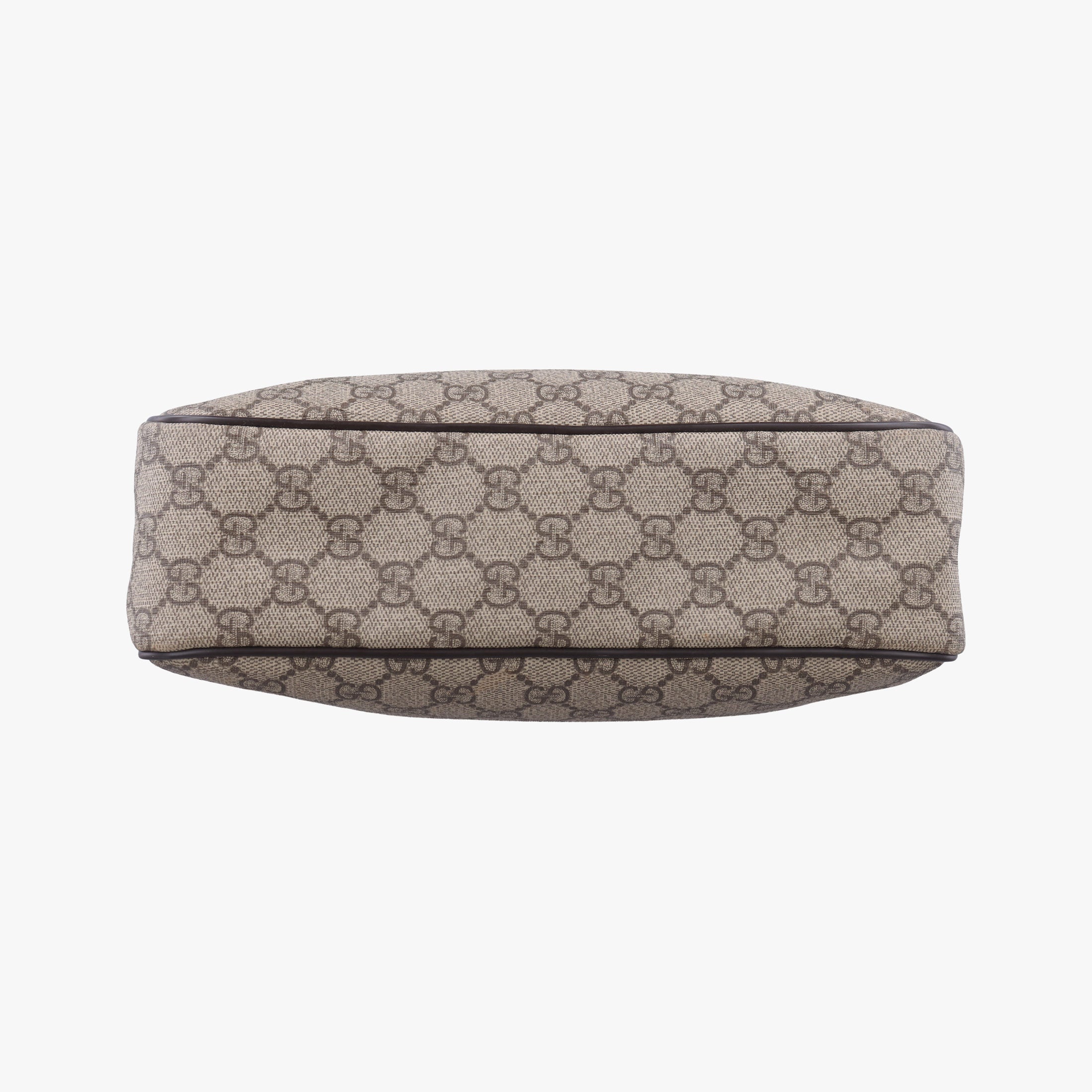 Pre-owned Gucci GG Imprime Messenger Brown PVC coated canvas×leather 201448 shoulderbag | stylenewstar