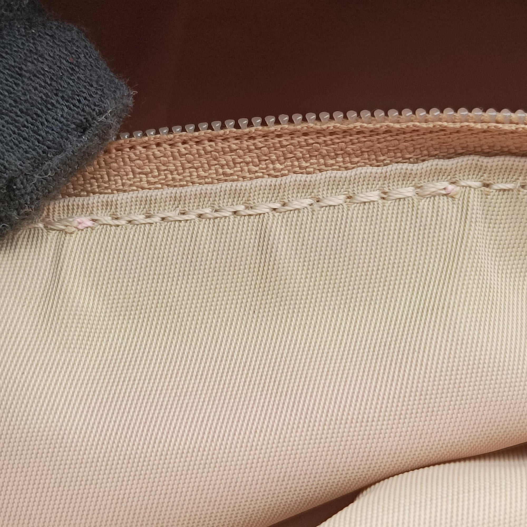 Secondhand Christian Dior Lovely Trotter Pink Cotton Canvas × Leather  handbag | stylenewstar