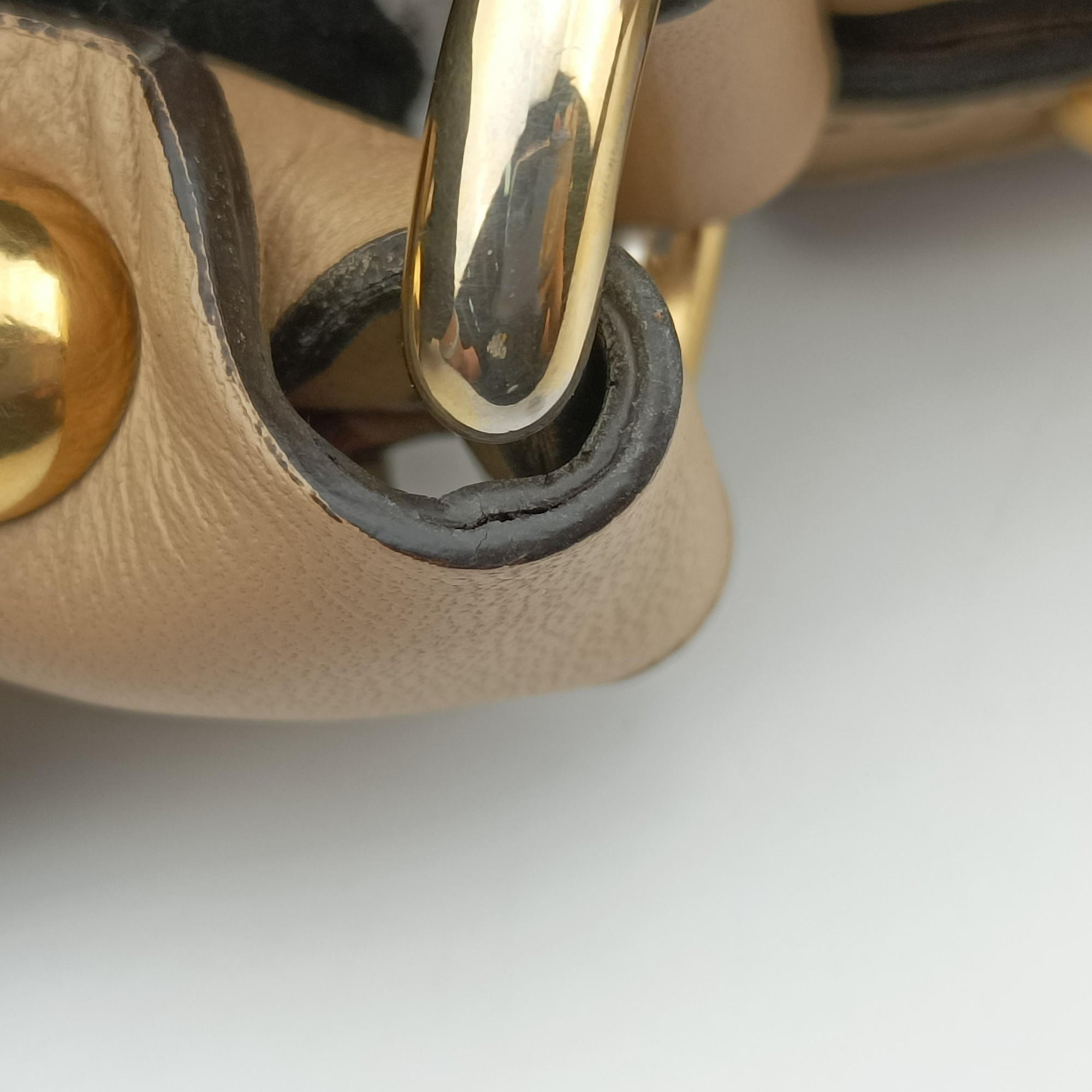 Vintage Gucci Guccissima Beige Leather 282298 handbag | stylenewstar