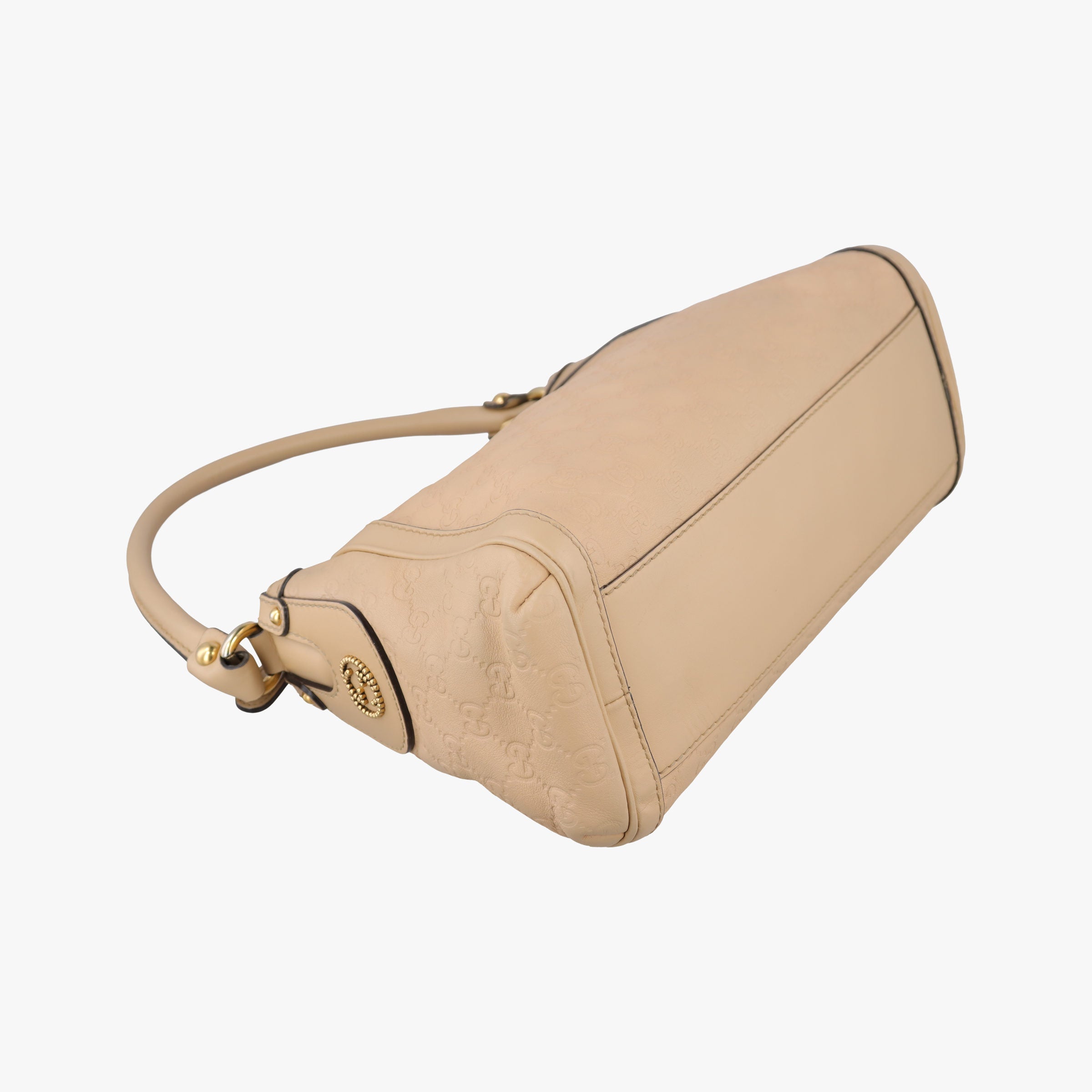 Vintage Gucci Guccissima Beige Leather 282298 handbag | stylenewstar