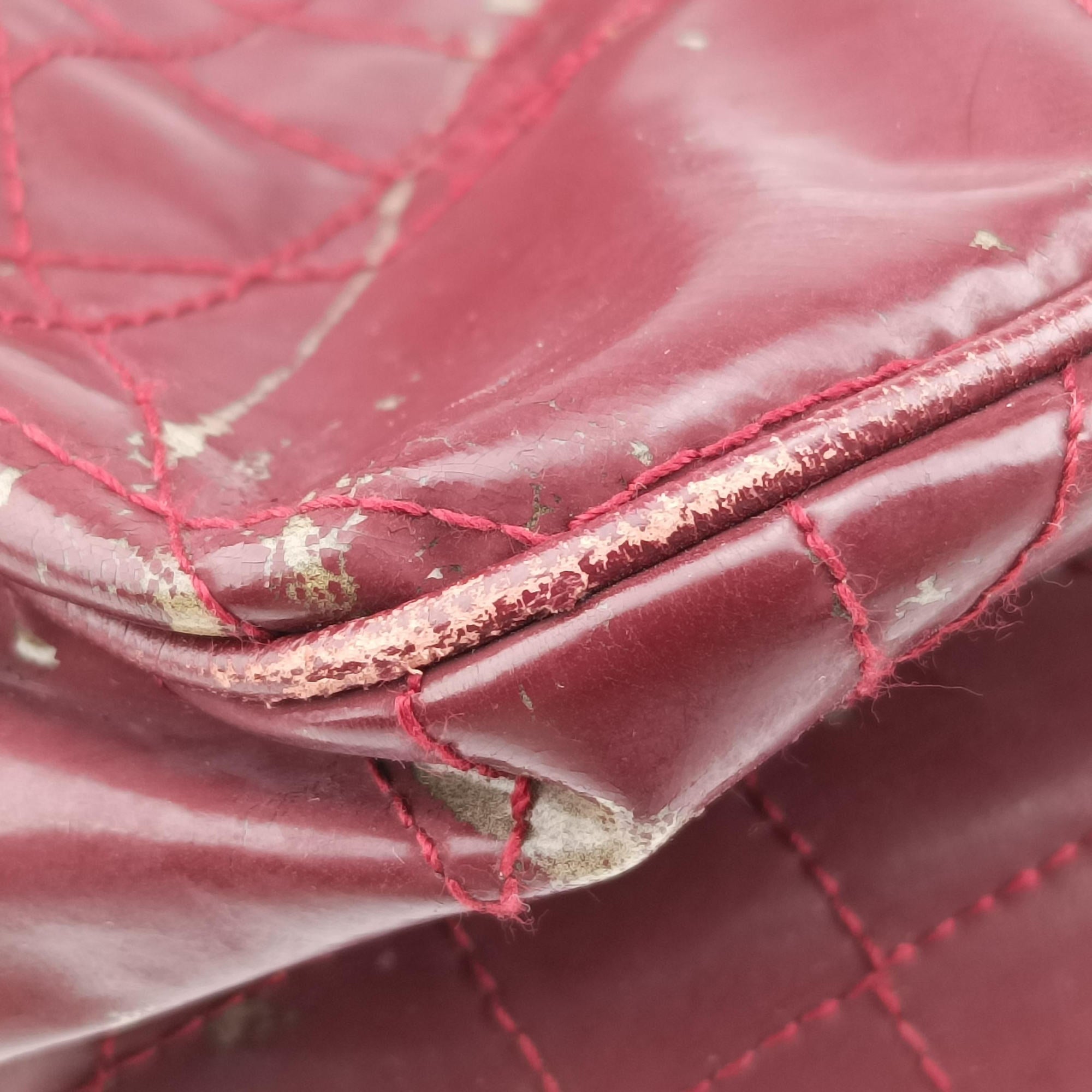 Pre-owned Christian Dior Cannage Red leather  handbag | stylenewstar