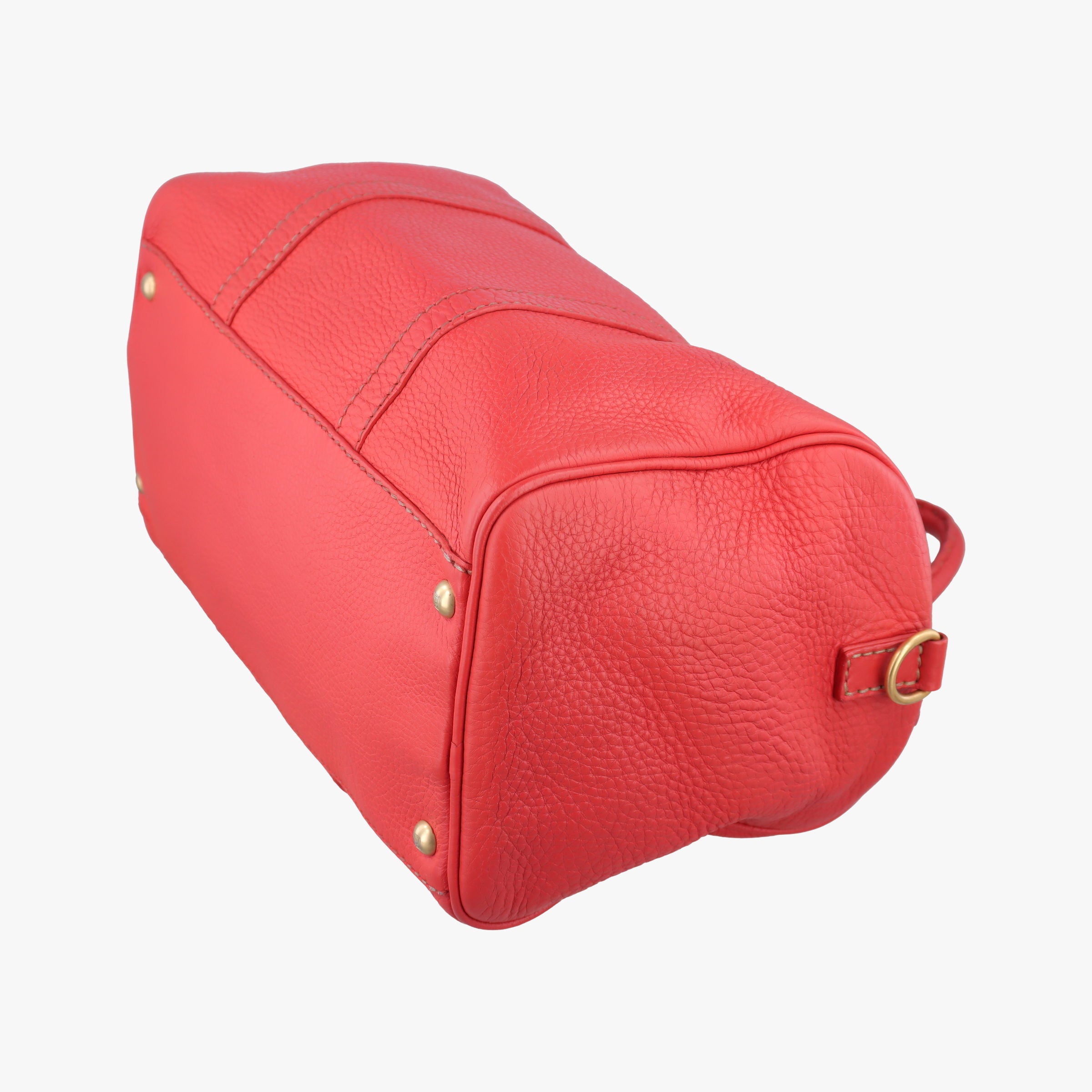 Vintage Fendi Forever Bauletto Red Leather 8BL108 shoulderbag | stylenewstar