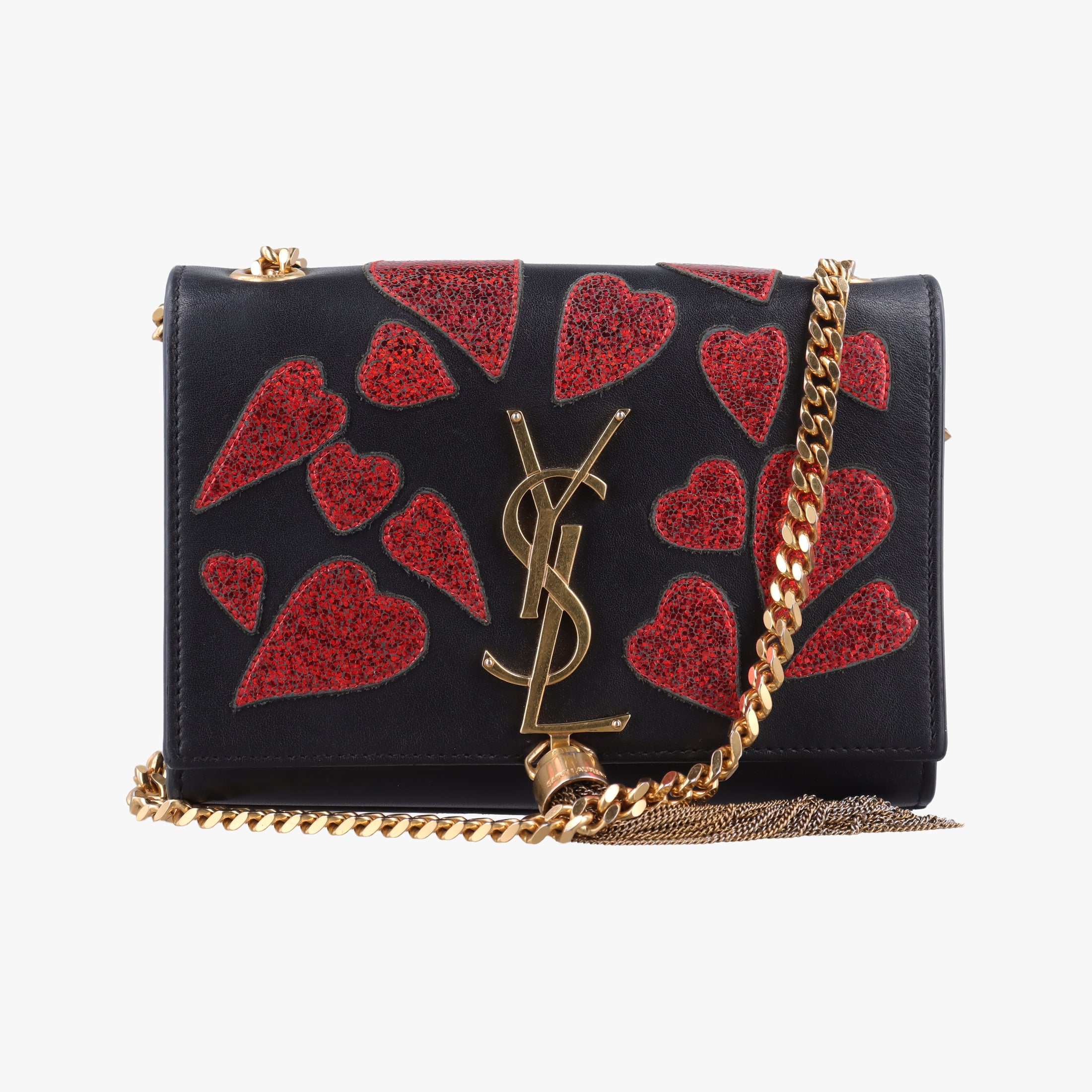 Vintage Yves Saint Laurent KATE Black Leather 856096 shoulderbag | stylenewstar