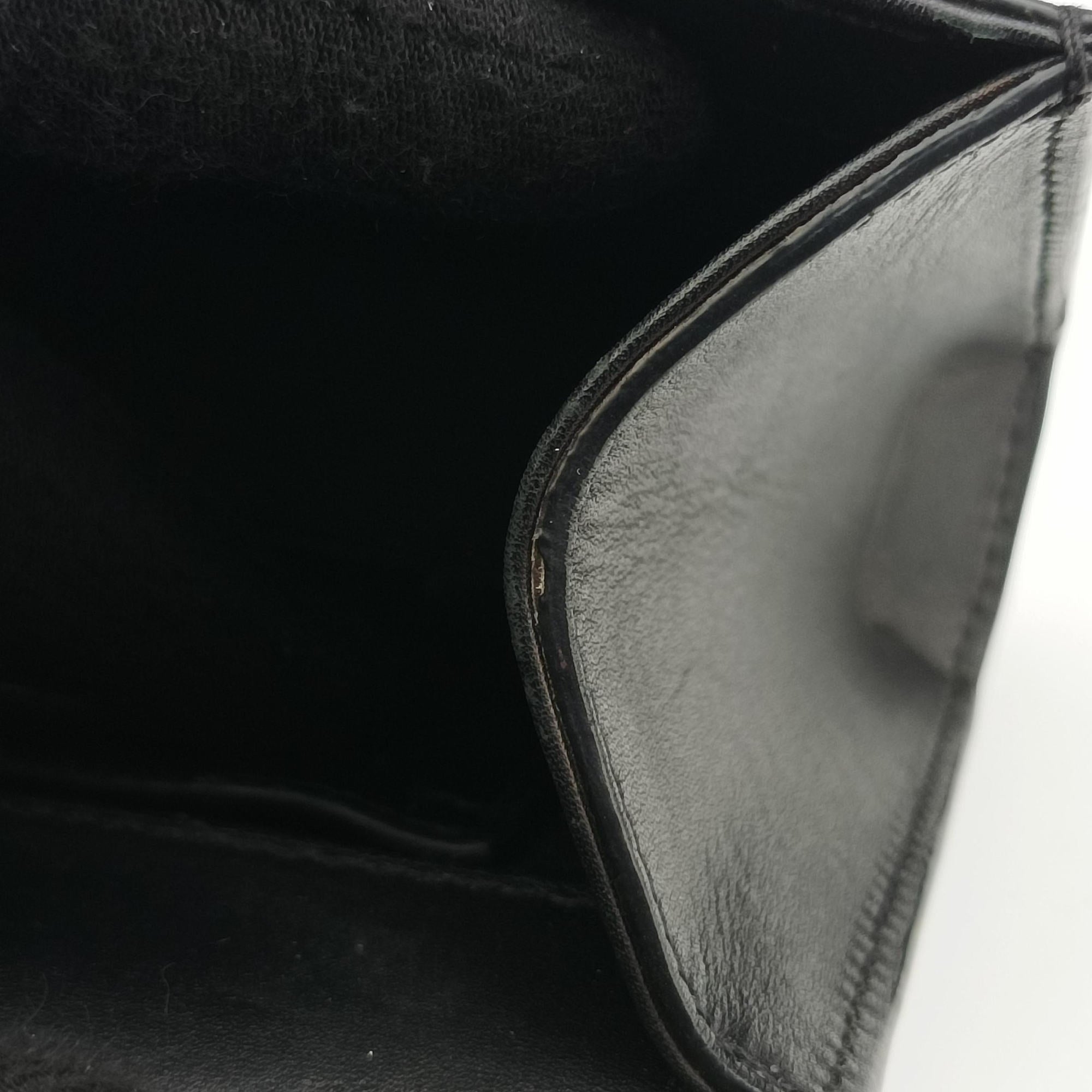 Vintage Yves Saint Laurent KATE Black Leather 856096 shoulderbag | stylenewstar