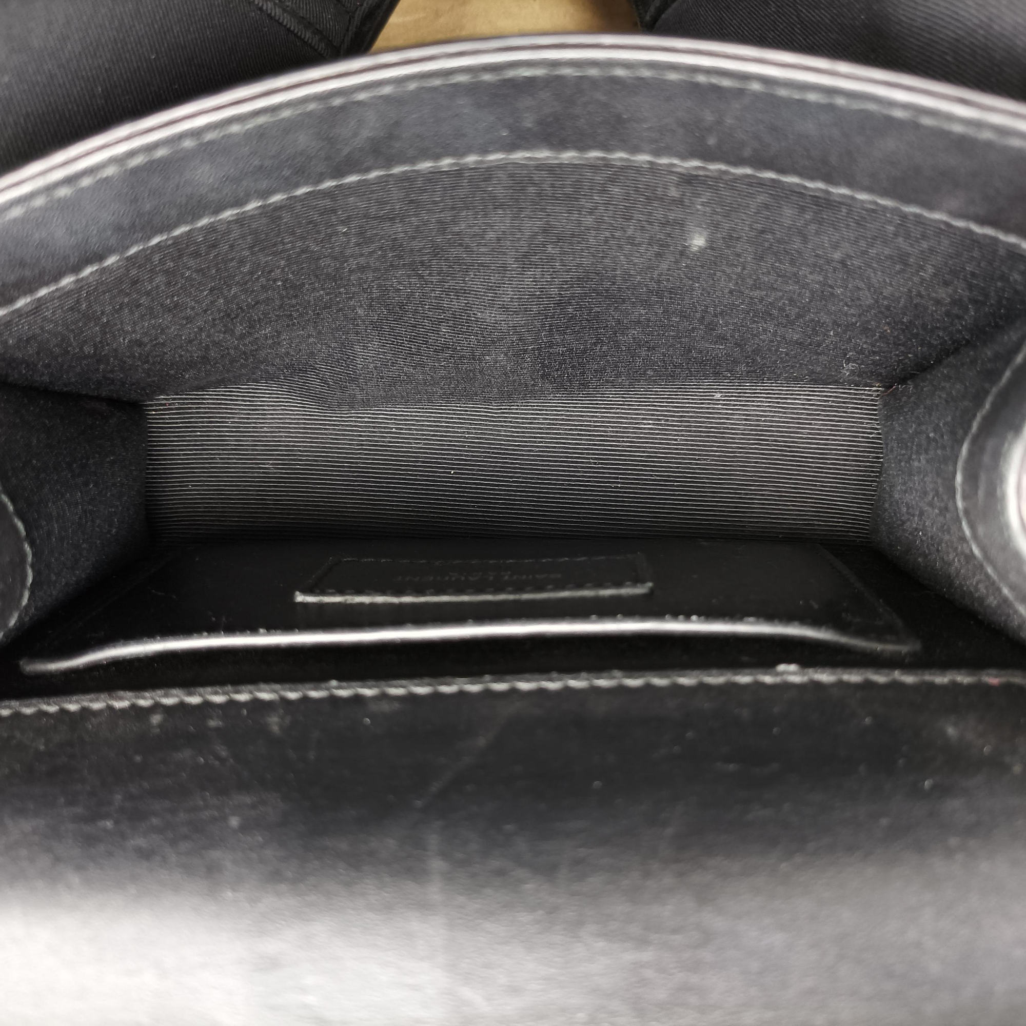 Vintage Yves Saint Laurent KATE Black Leather 856096 shoulderbag | stylenewstar
