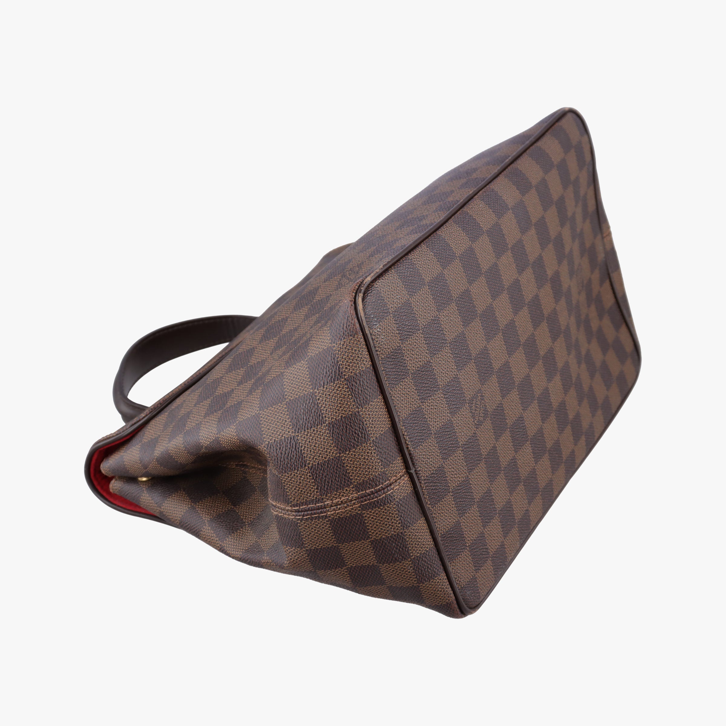 Pre-owned Louis Vuitton BERGAMO MM EBENE Damier Canvas N41168 shoulderbag | stylenewstar