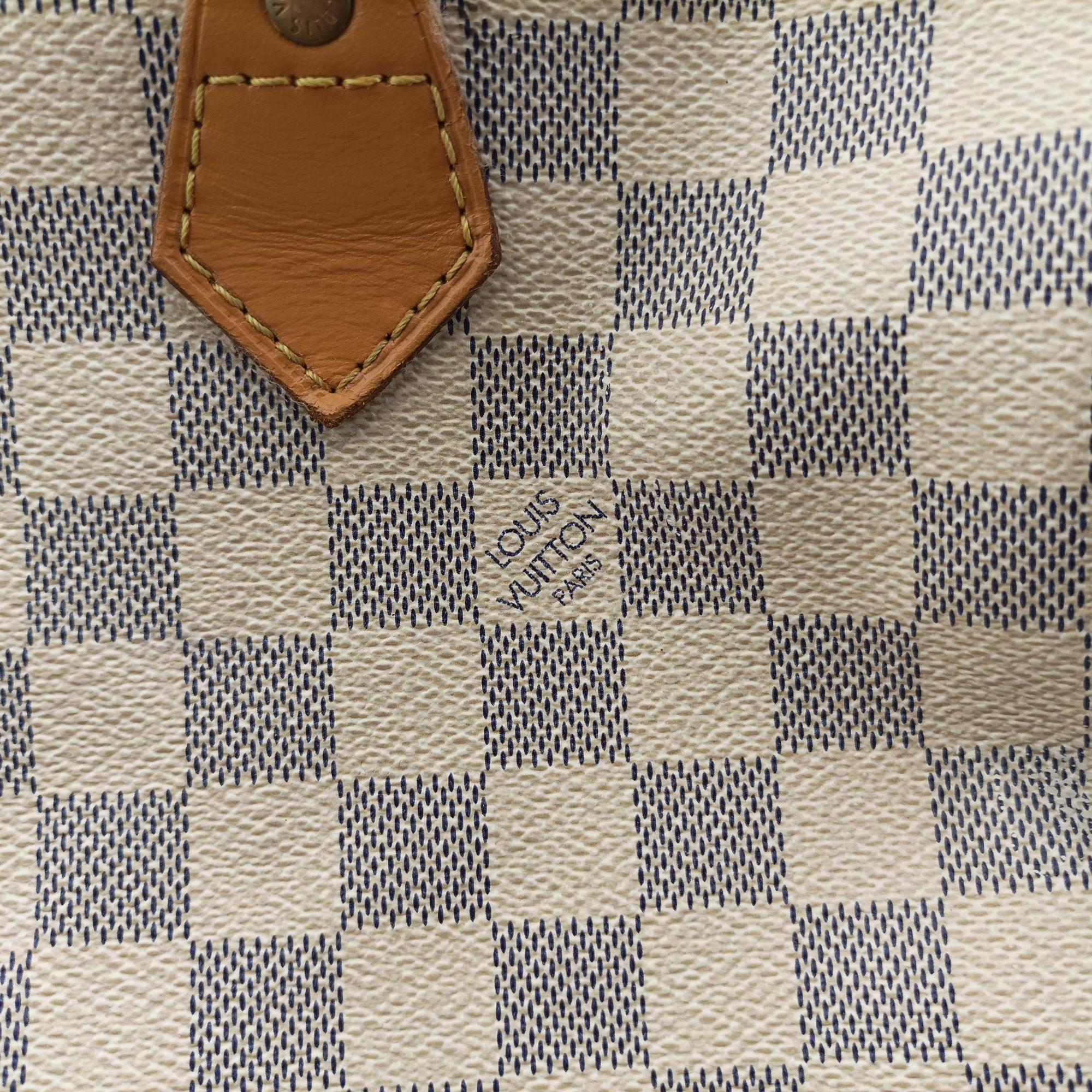 Pre-owned Louis Vuitton Speedy 30 AZUR Damier Canvas N41533 handbag | stylenewstar