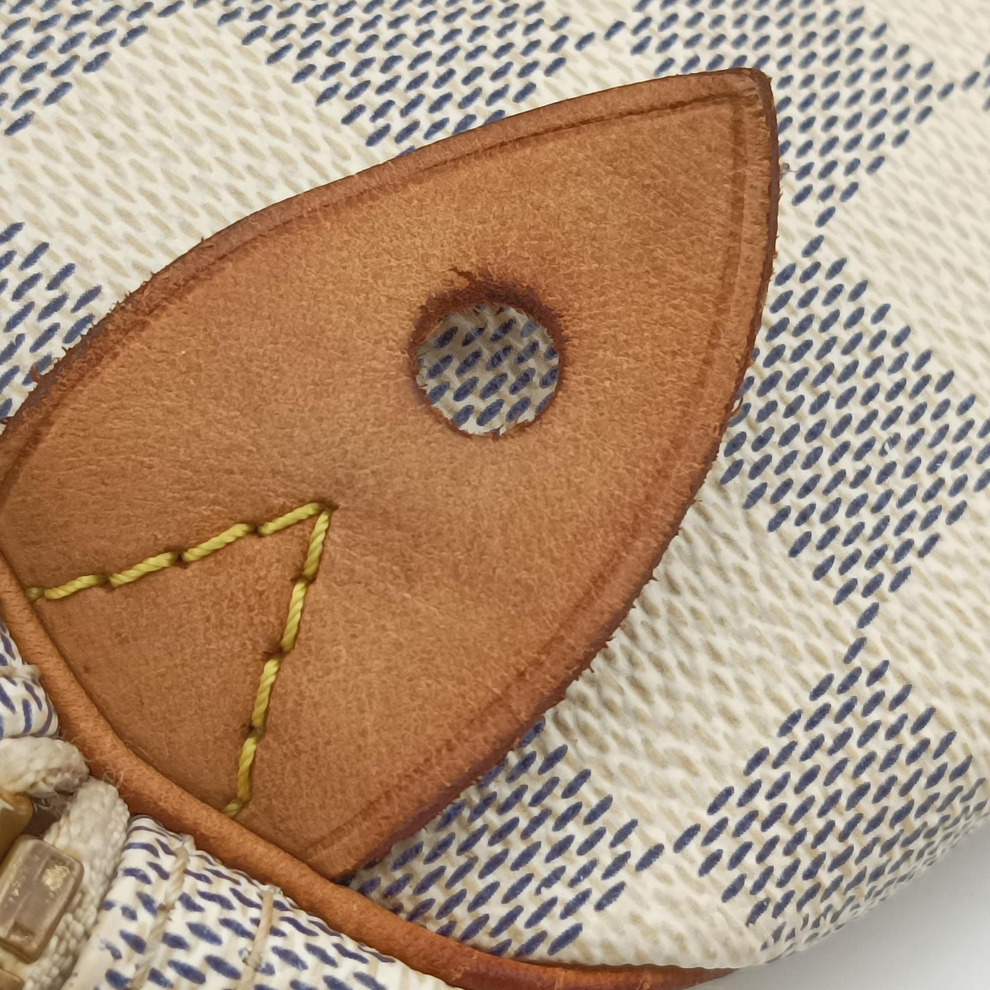 Pre-owned Louis Vuitton Speedy 30 AZUR Damier Canvas N41533 handbag | stylenewstar