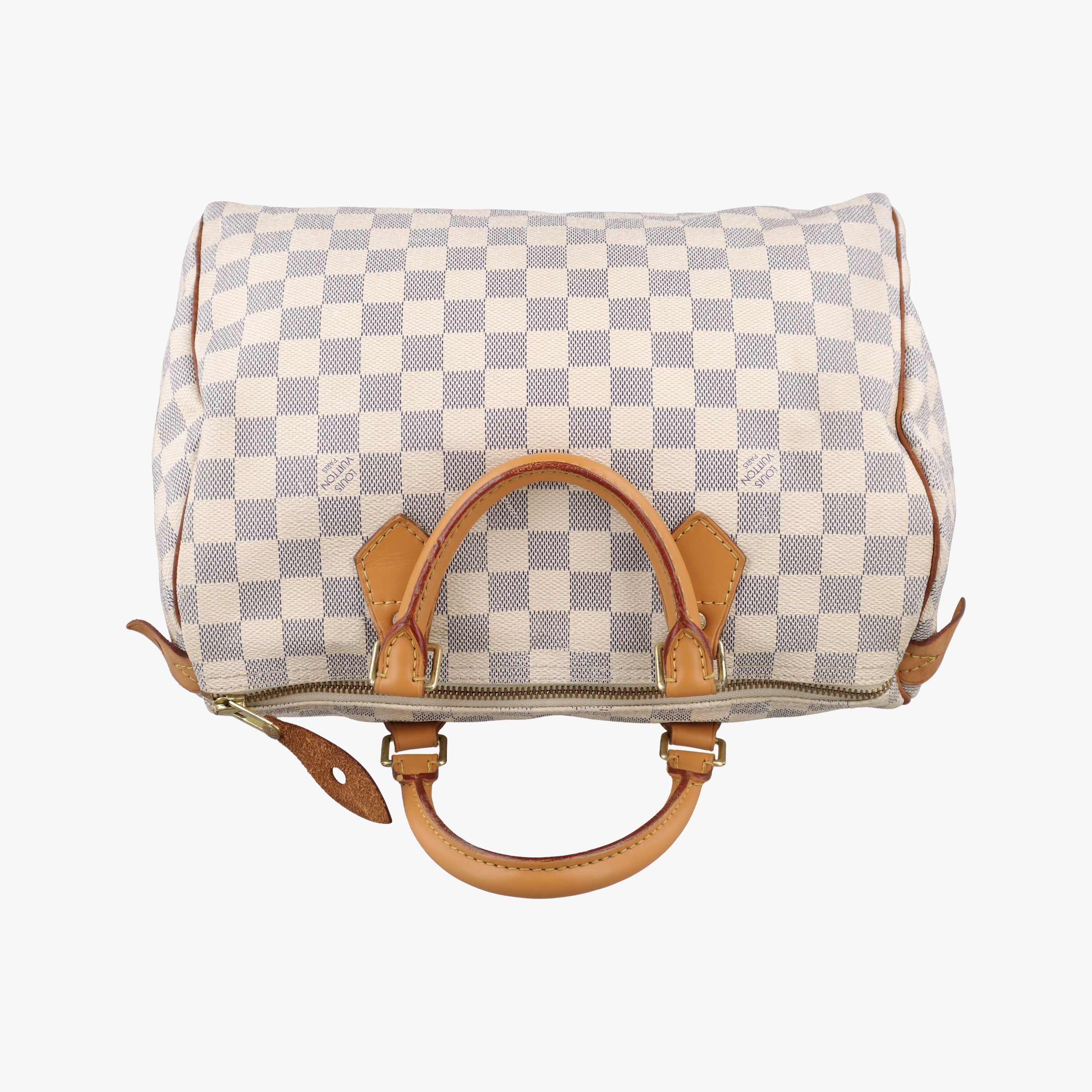 Pre-owned Louis Vuitton Speedy 30 AZUR Damier Canvas N41533 handbag | stylenewstar