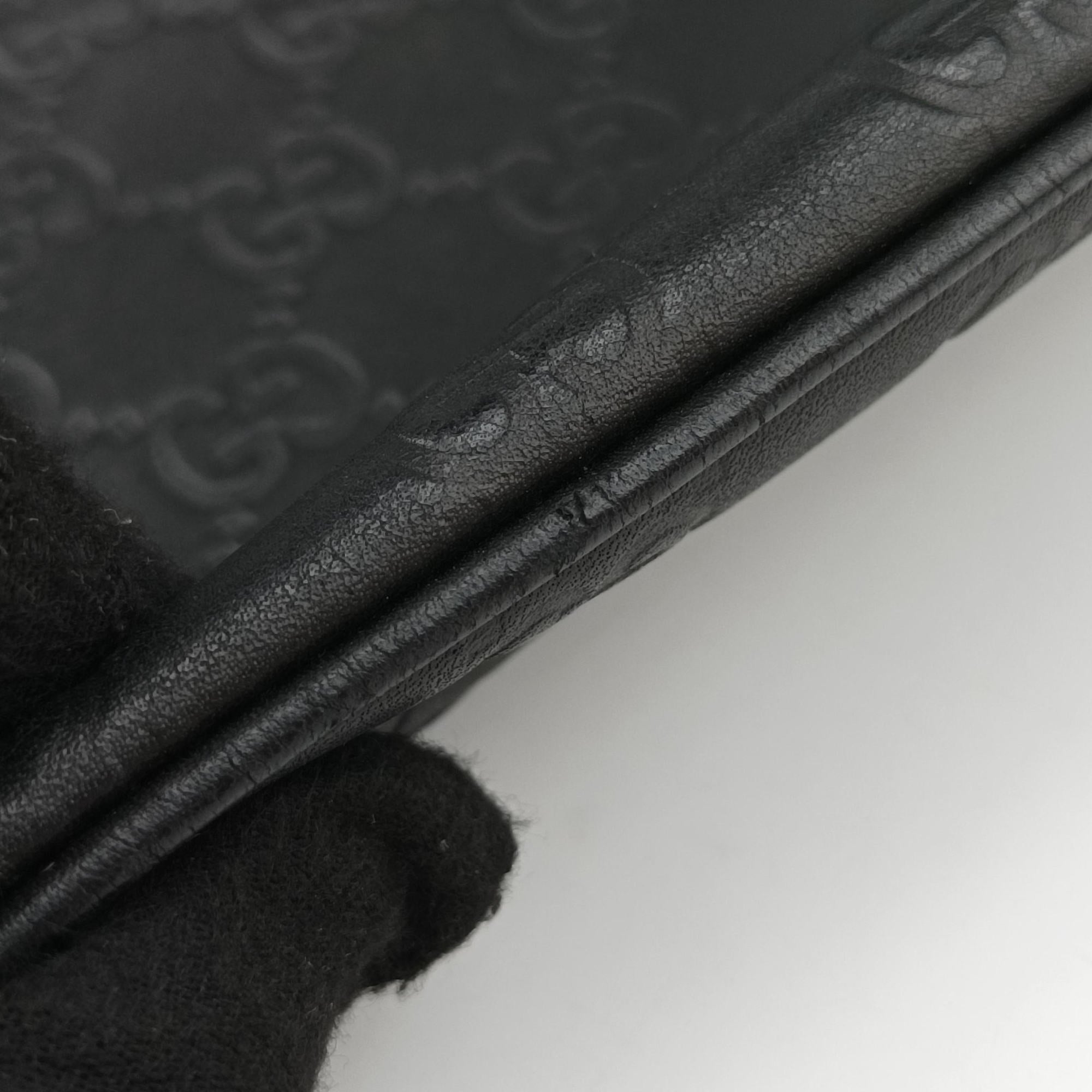 Secondhand Gucci Shima Black Leather 148476 shoulderbag | stylenewstar