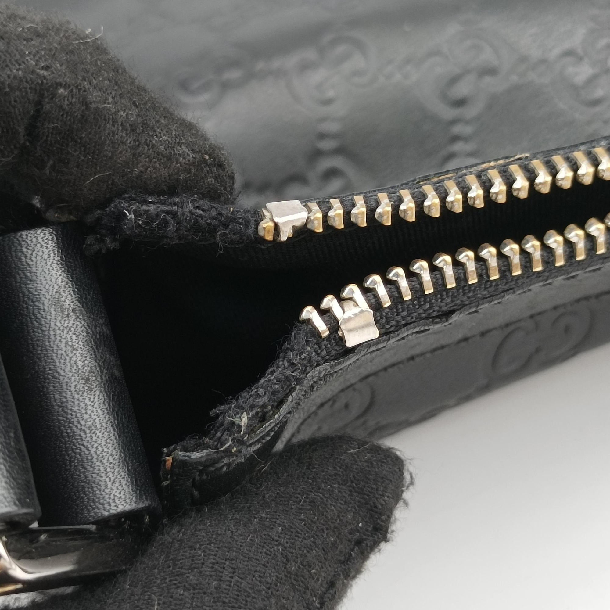 Secondhand Gucci Shima Black Leather 148476 shoulderbag | stylenewstar