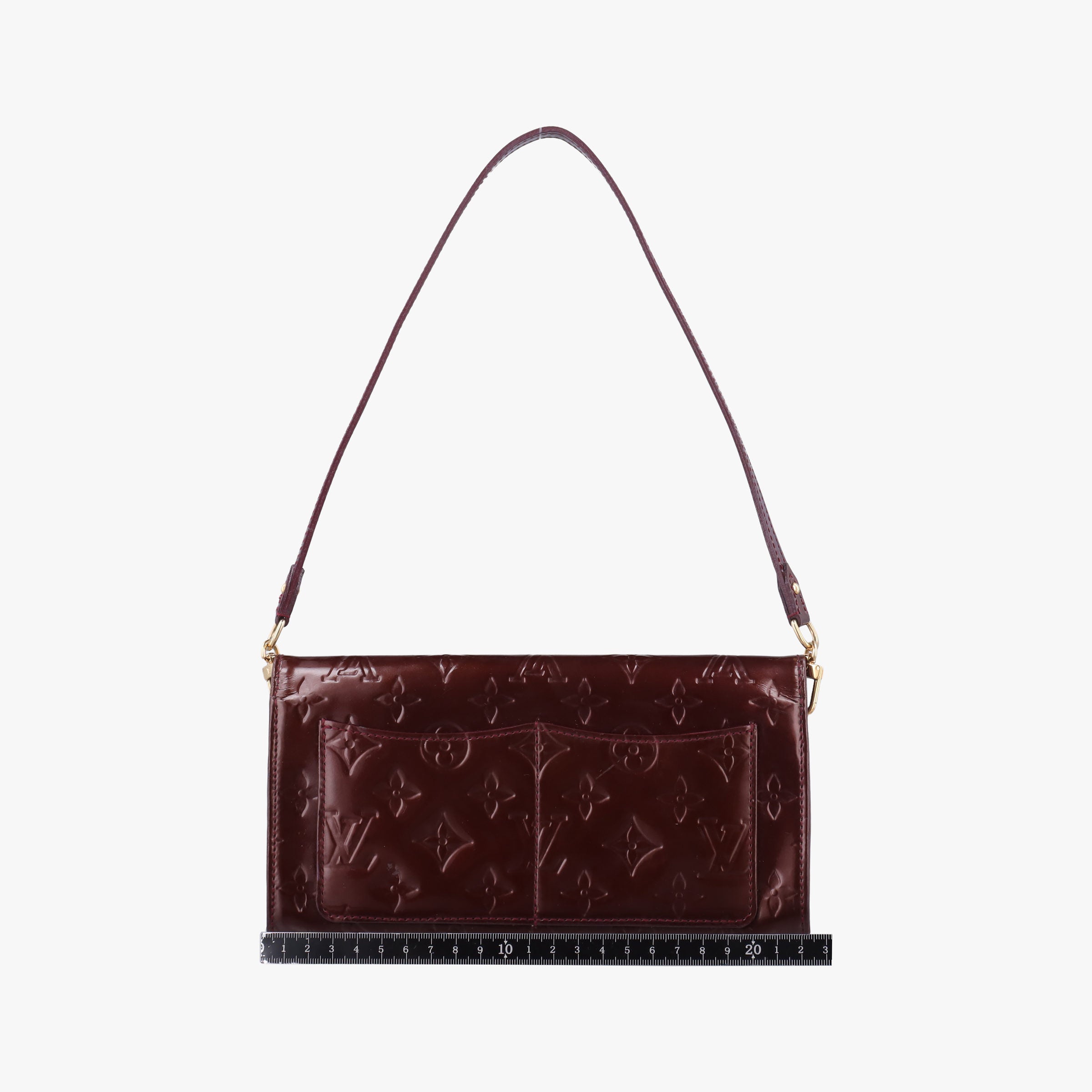 Secondhand Louis Vuitton Clutch Ana Amarante Vernis M91549 shoulderbag | stylenewstar
