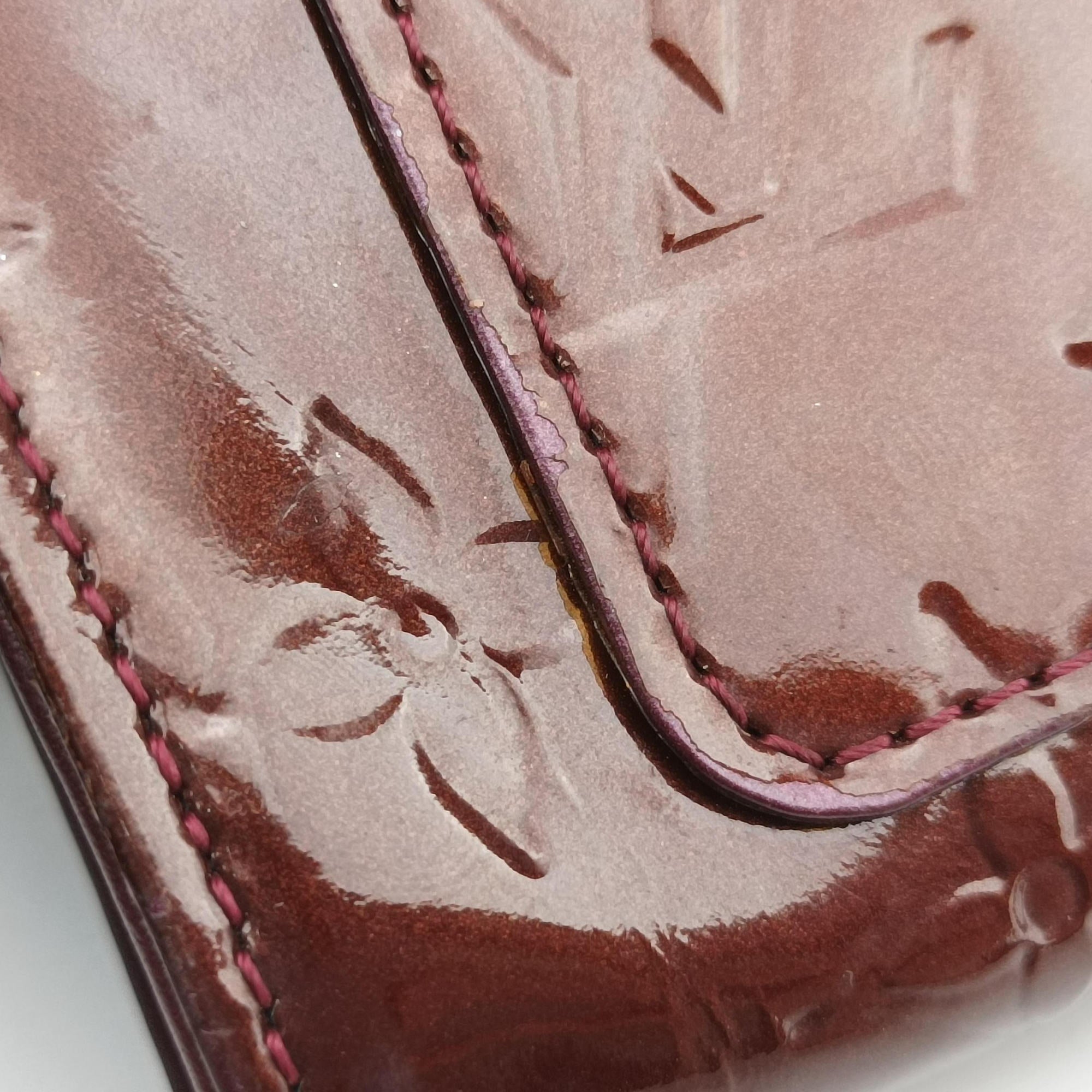 Secondhand Louis Vuitton Clutch Ana Amarante Vernis M91549 shoulderbag | stylenewstar