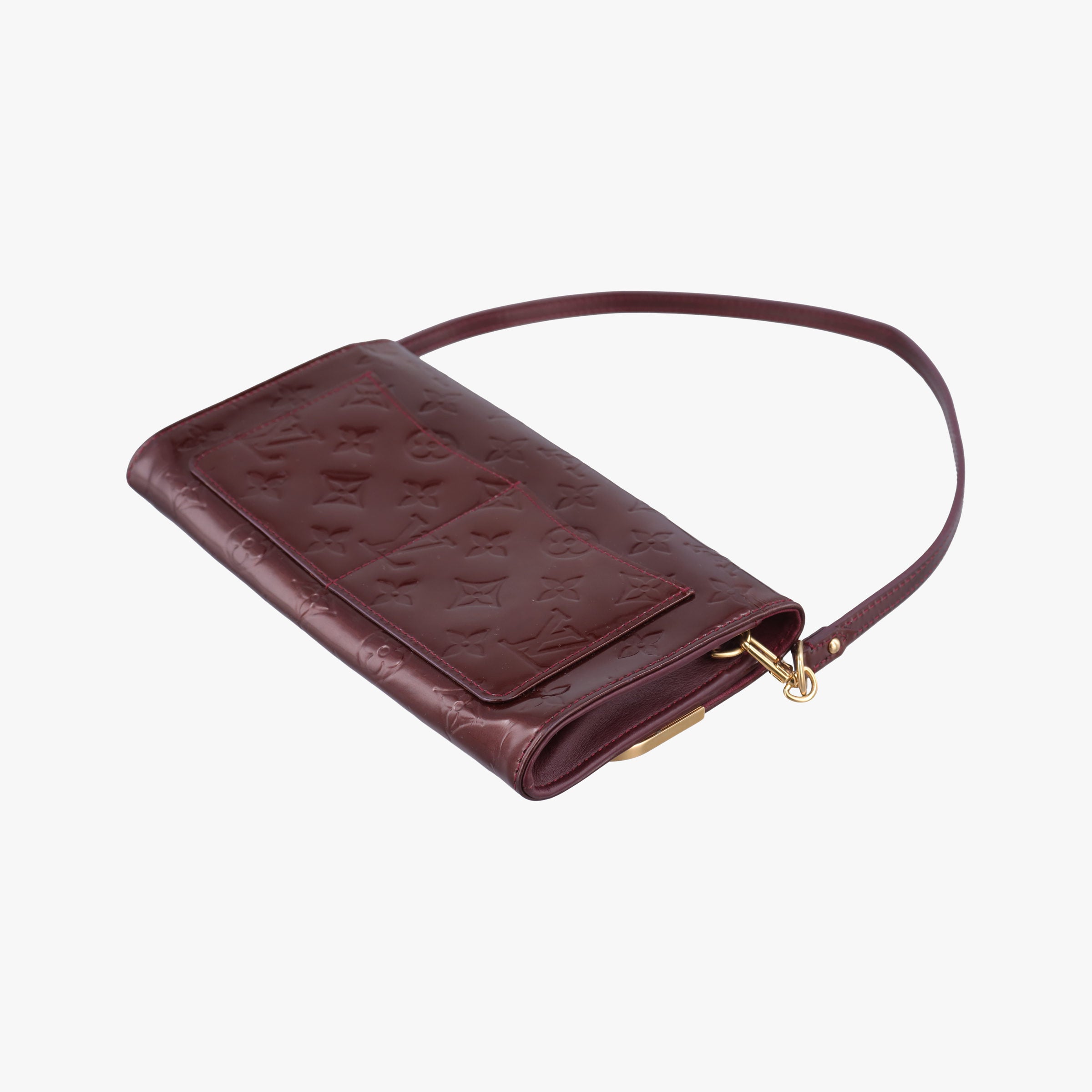 Secondhand Louis Vuitton Clutch Ana Amarante Vernis M91549 shoulderbag | stylenewstar
