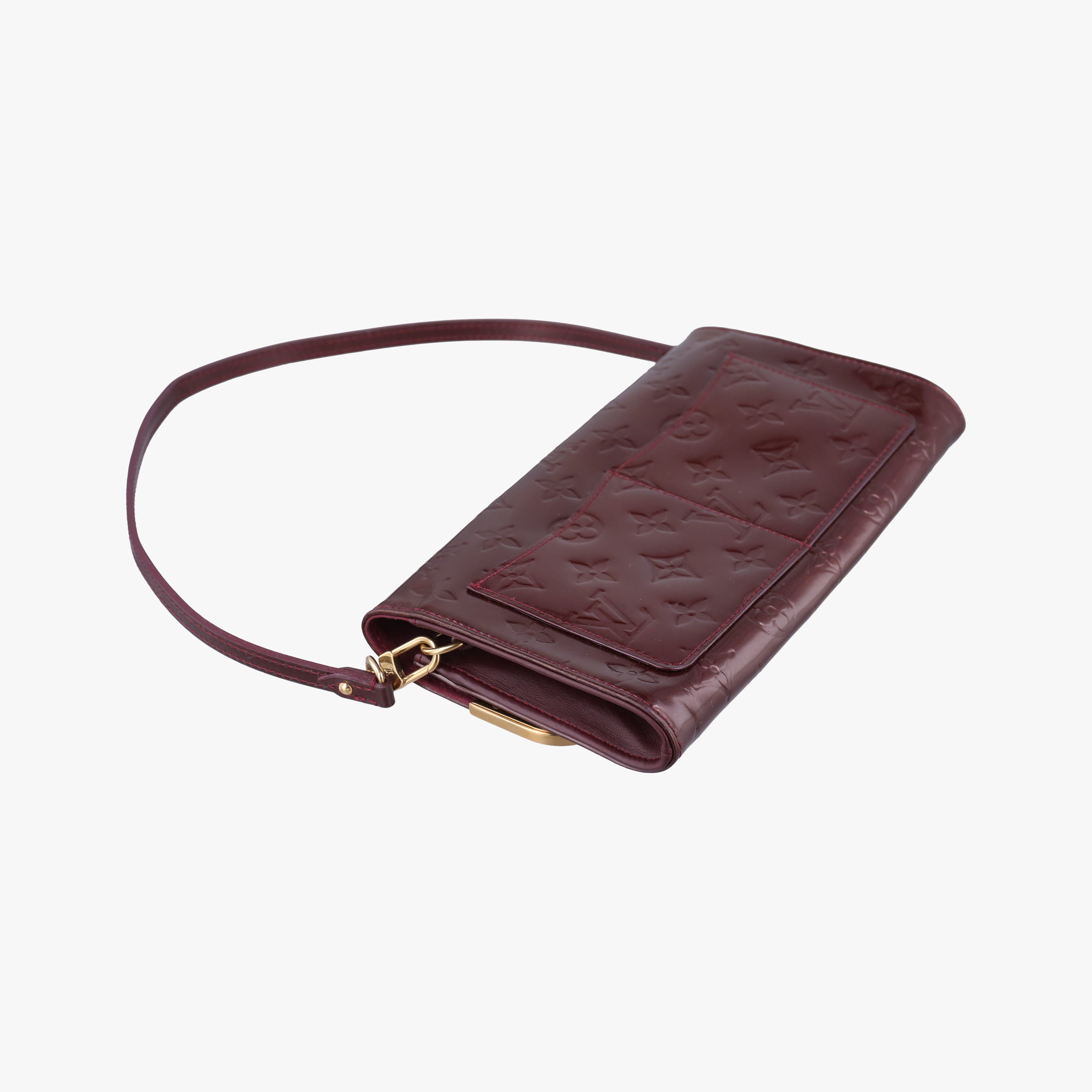 Secondhand Louis Vuitton Clutch Ana Amarante Vernis M91549 shoulderbag | stylenewstar