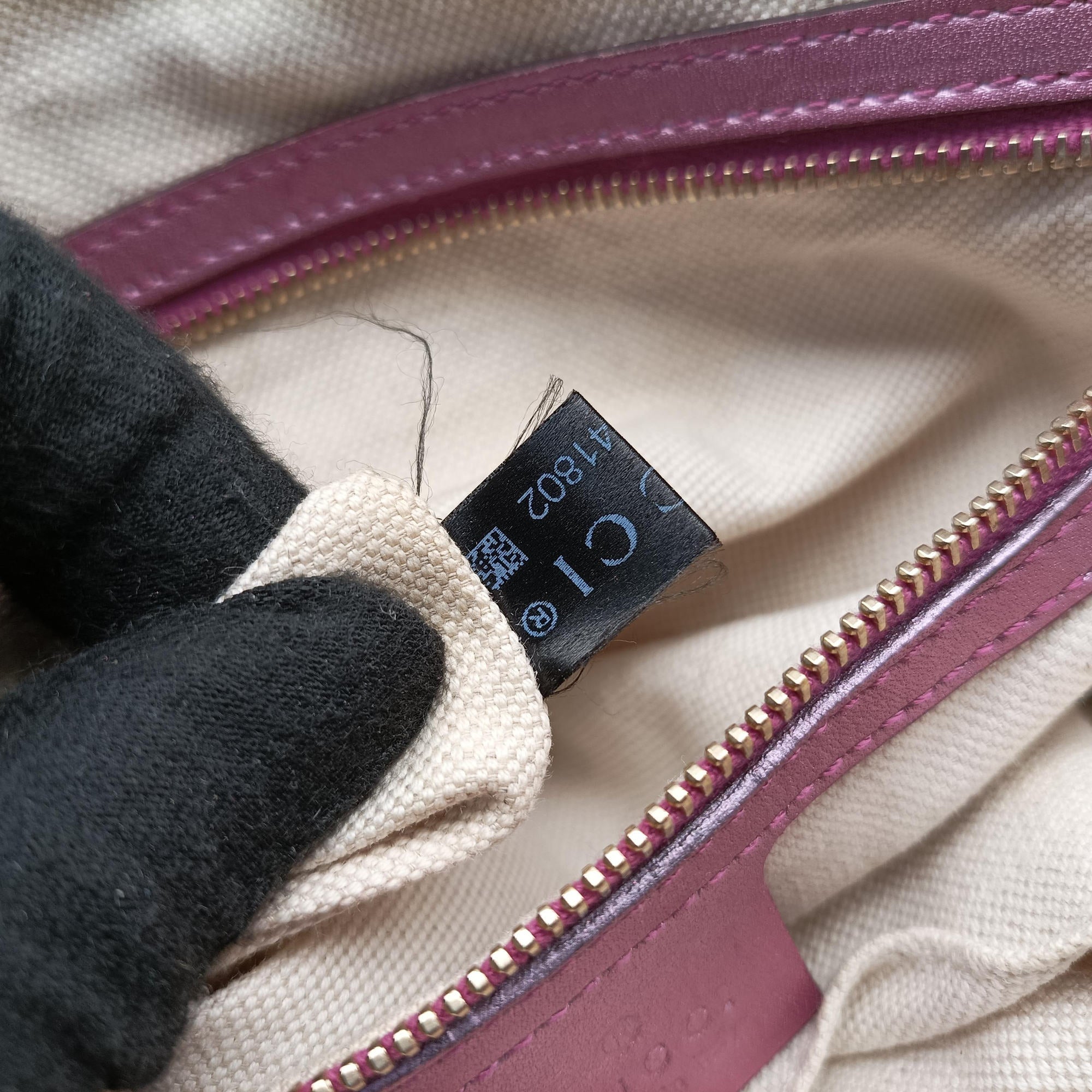 Vintage Gucci Heart Bit charm Brown×rose Leather×canvas 269957 shoulderbag | stylenewstar