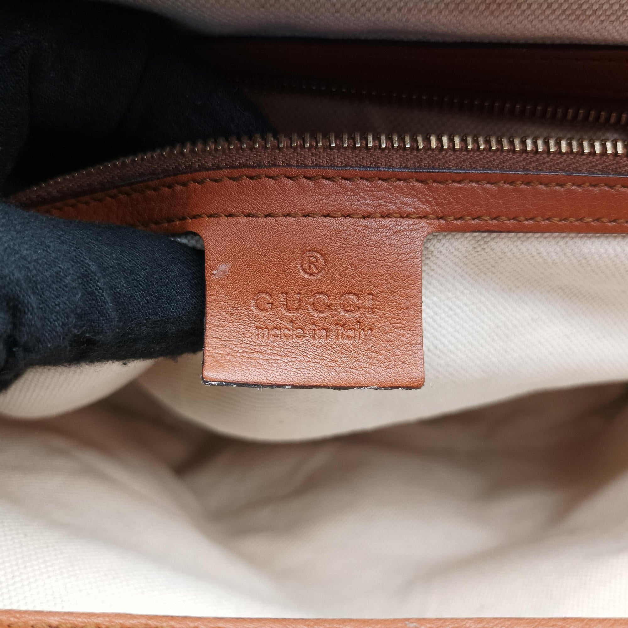 Pre-owned Gucci Bamboo Convertible Satchel Brown Leather 296860 handbag | stylenewstar