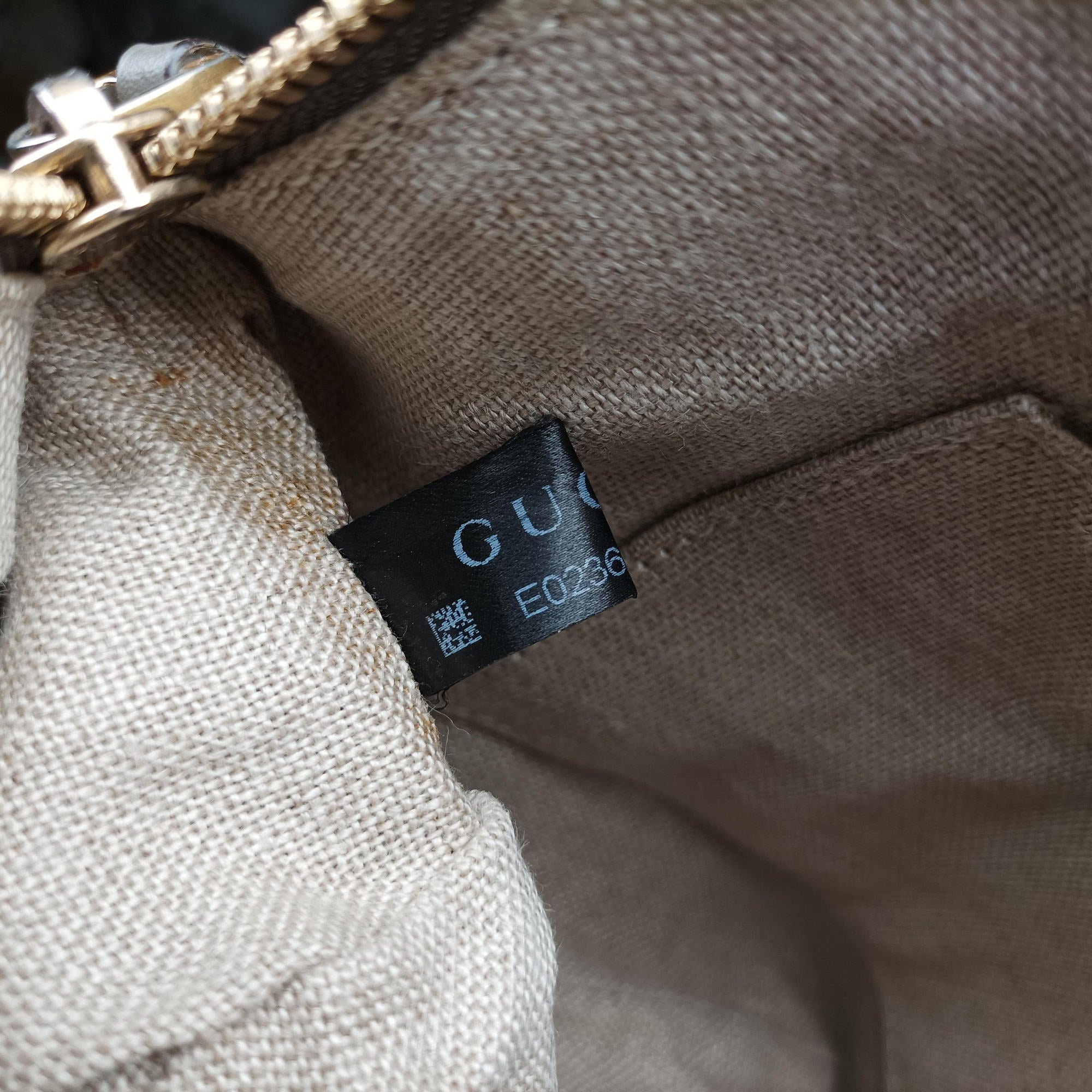 Pre-owned Gucci Microguccissima Grey Leather 449654 shoulderbag | stylenewstar