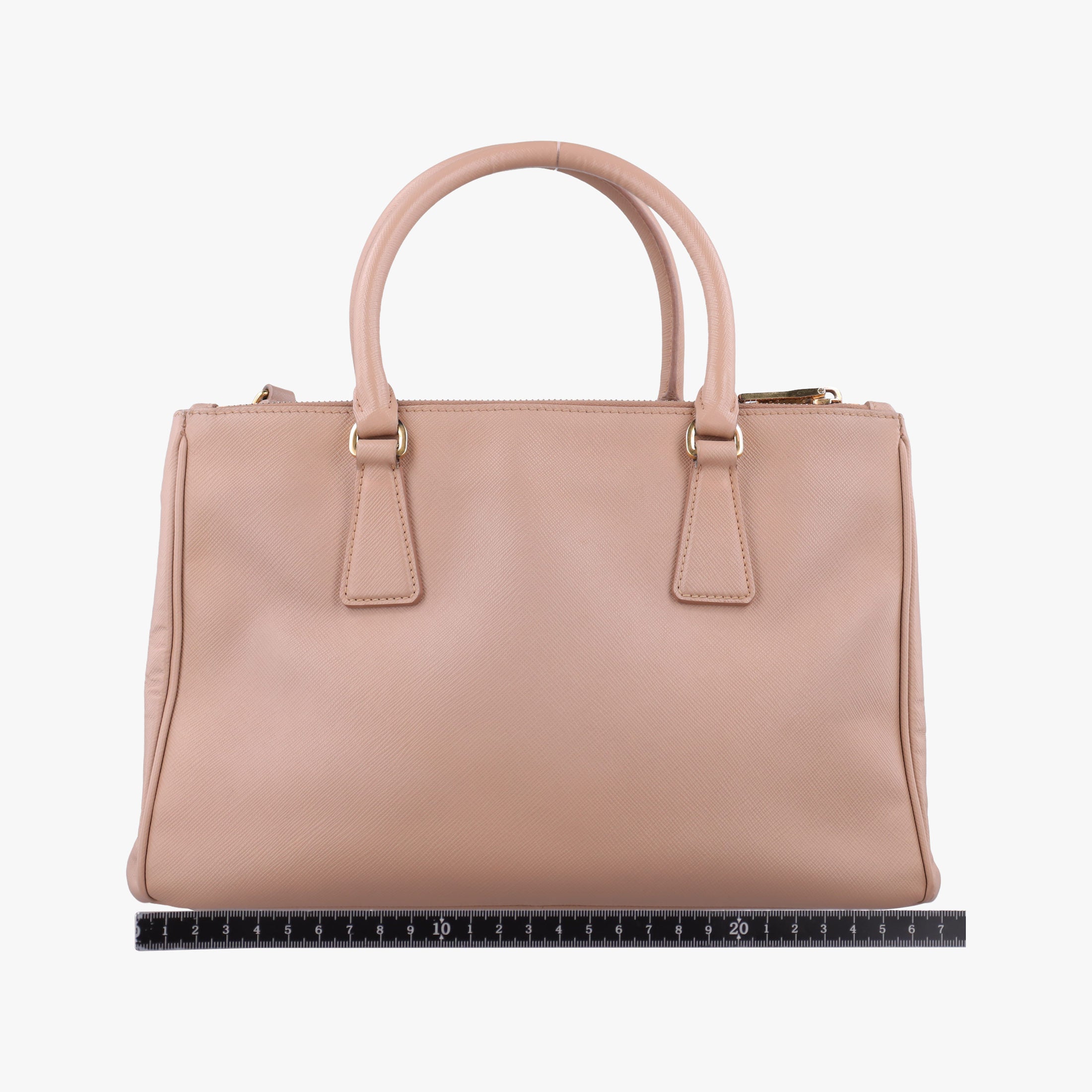 Pre-owned Prada Galleria Pink SAFFIANO Leather BN1801 shoulderbag | stylenewstar