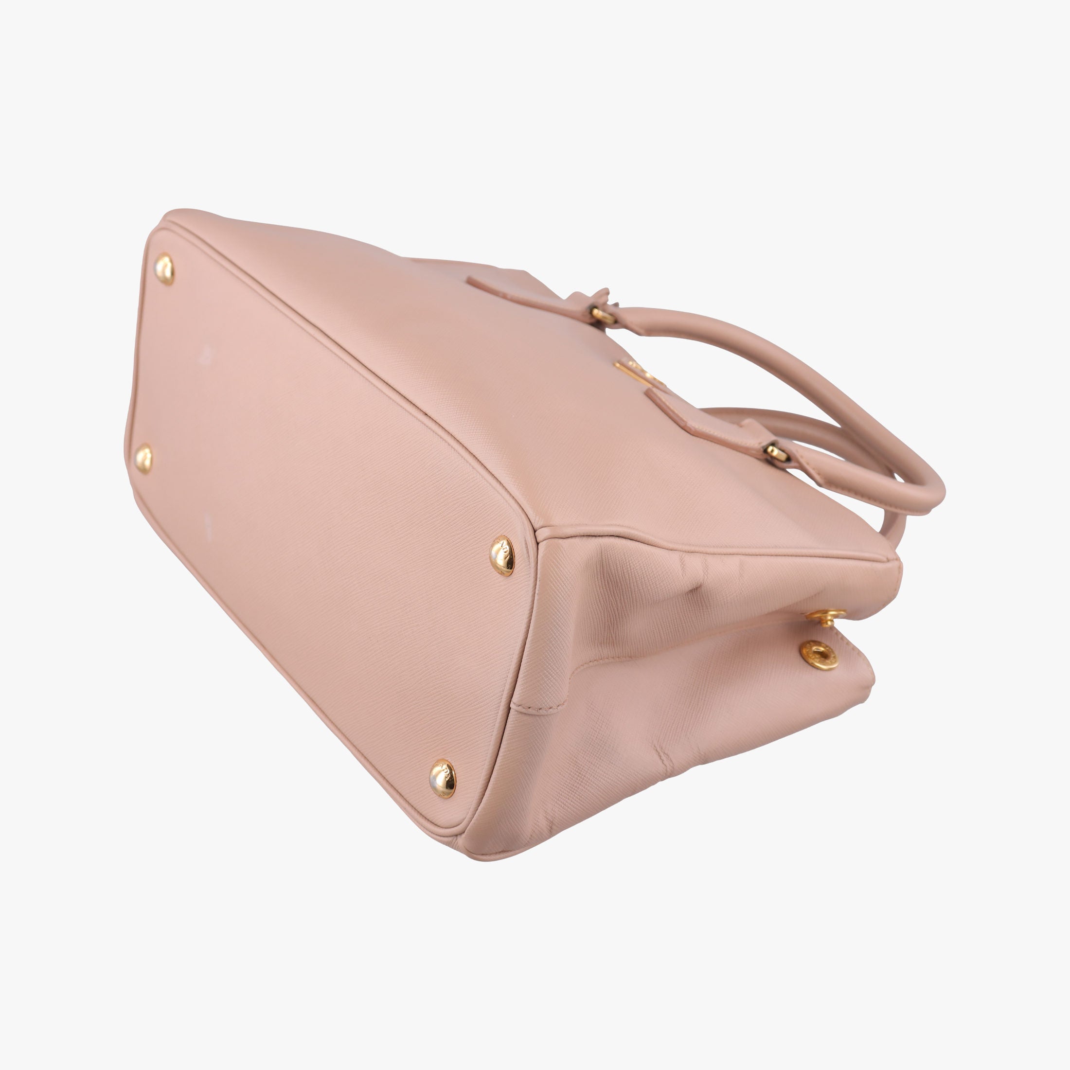 Pre-owned Prada Galleria Pink SAFFIANO Leather BN1801 shoulderbag | stylenewstar