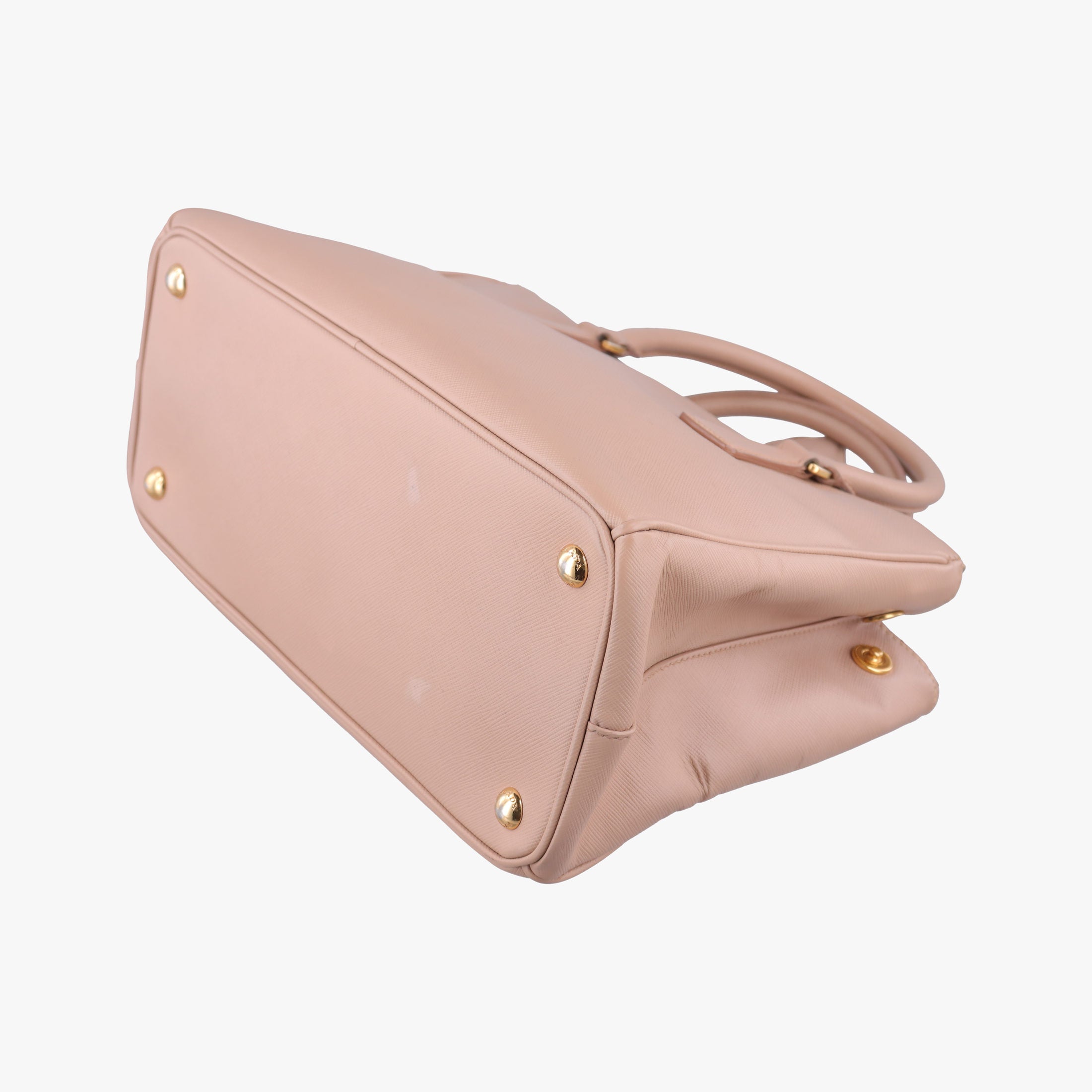 Pre-owned Prada Galleria Pink SAFFIANO Leather BN1801 shoulderbag | stylenewstar