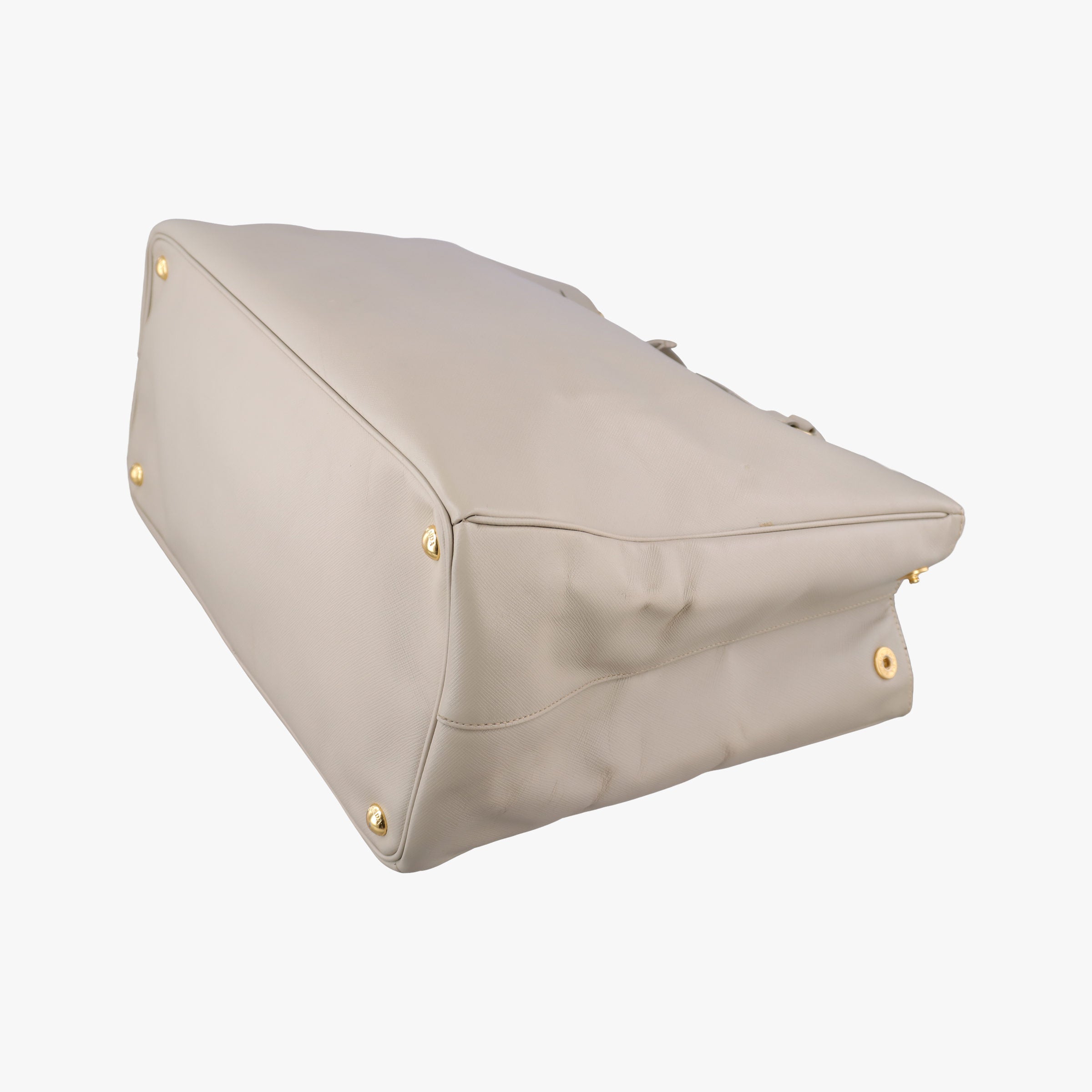 Vintage Prada Galleria Beige SAFFIANO Leather BN1802 handbag | stylenewstar