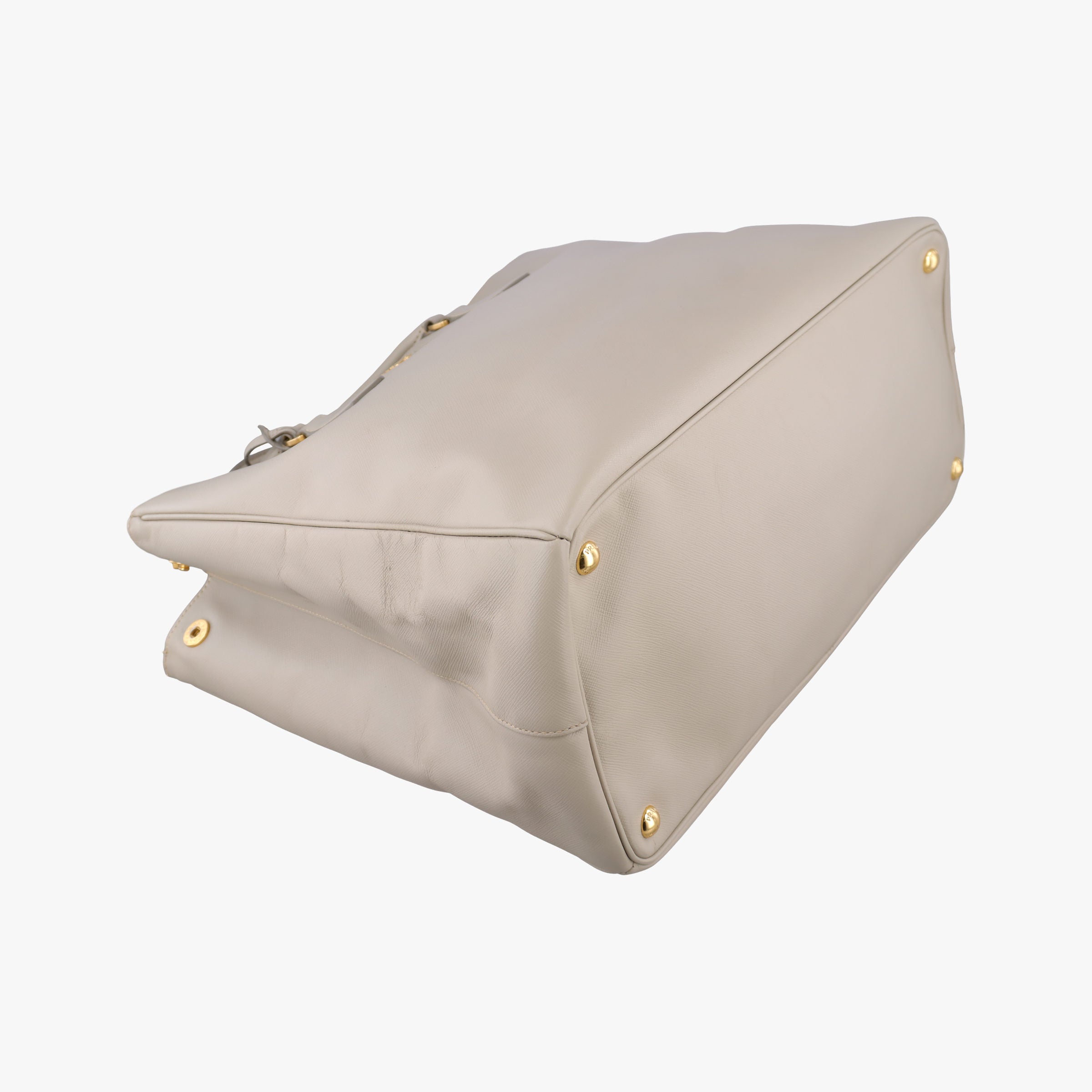 Vintage Prada Galleria Beige SAFFIANO Leather BN1802 handbag | stylenewstar