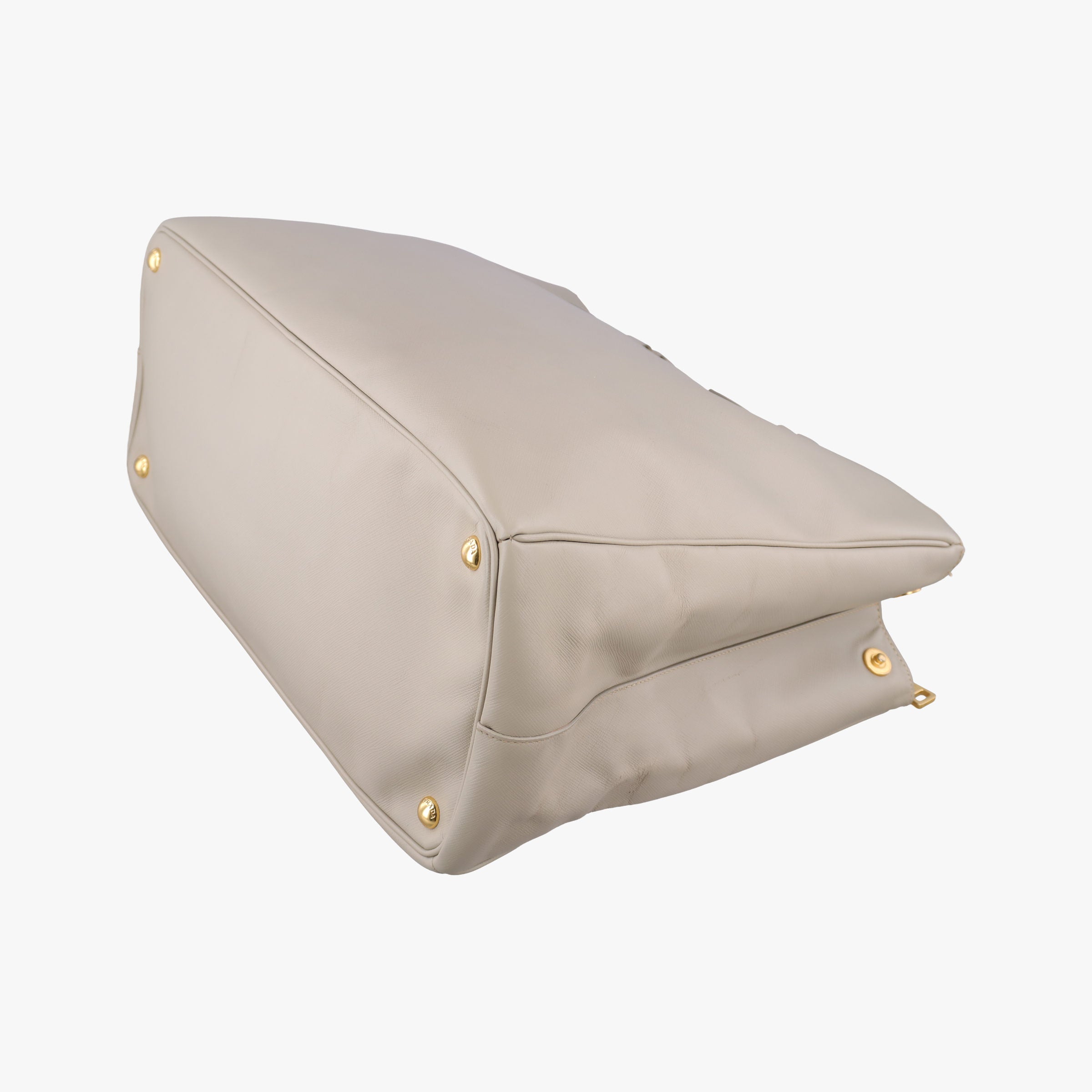 Vintage Prada Galleria Beige SAFFIANO Leather BN1802 handbag | stylenewstar