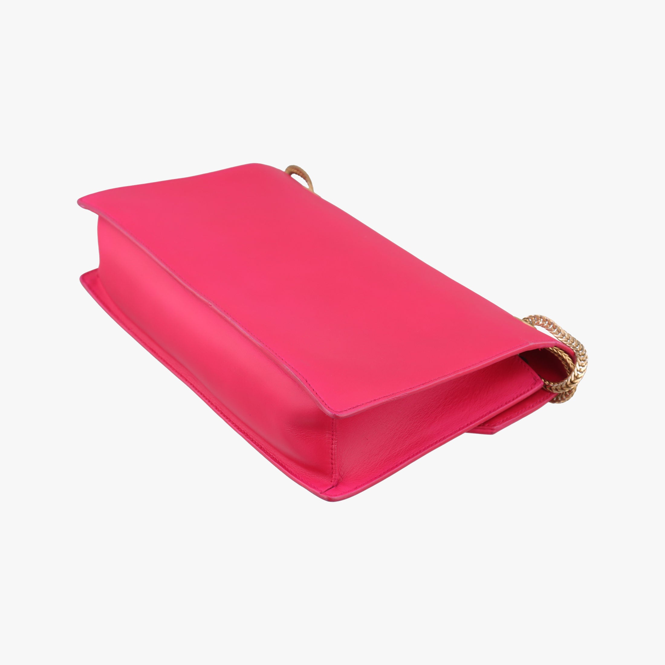 Pre-owned Yves Saint Laurent BETTY Rose Leather 314515 shoulderbag | stylenewstar