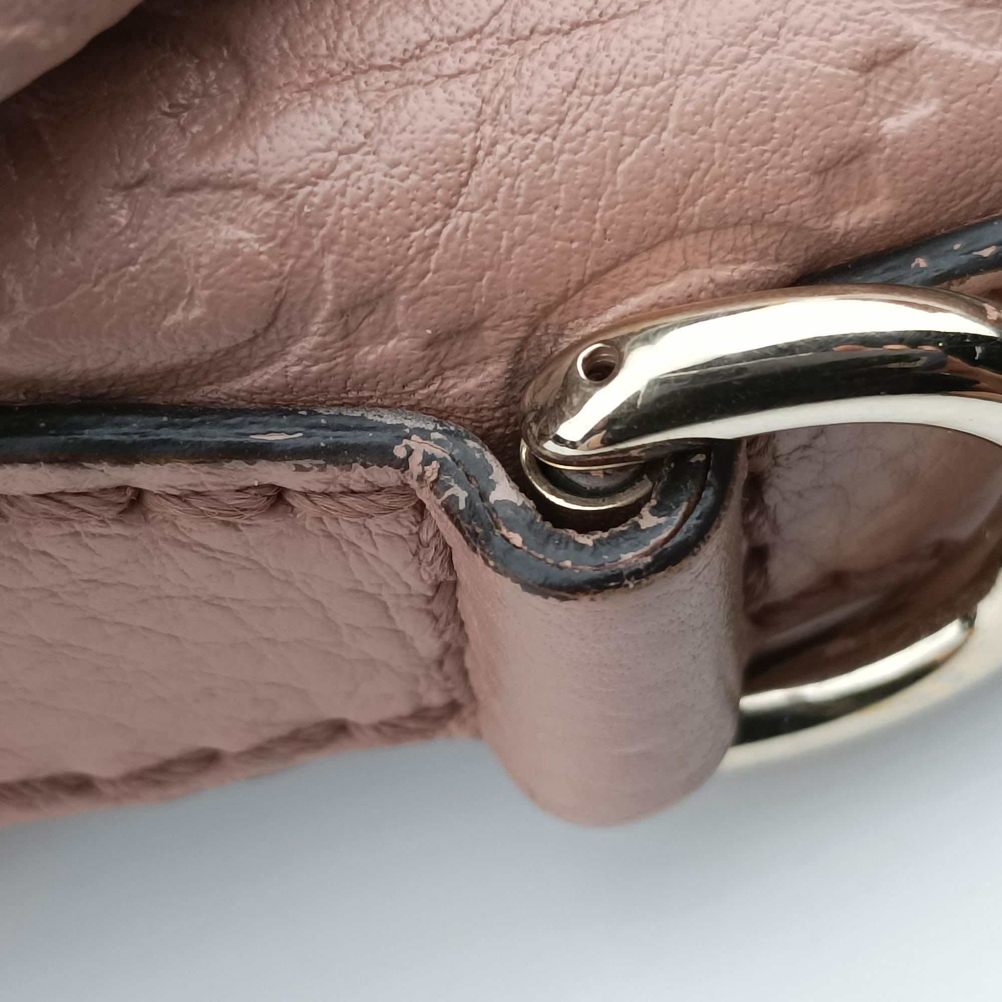 Pre-owned Gucci Sukey Pink Leather 247902 handbag | stylenewstar