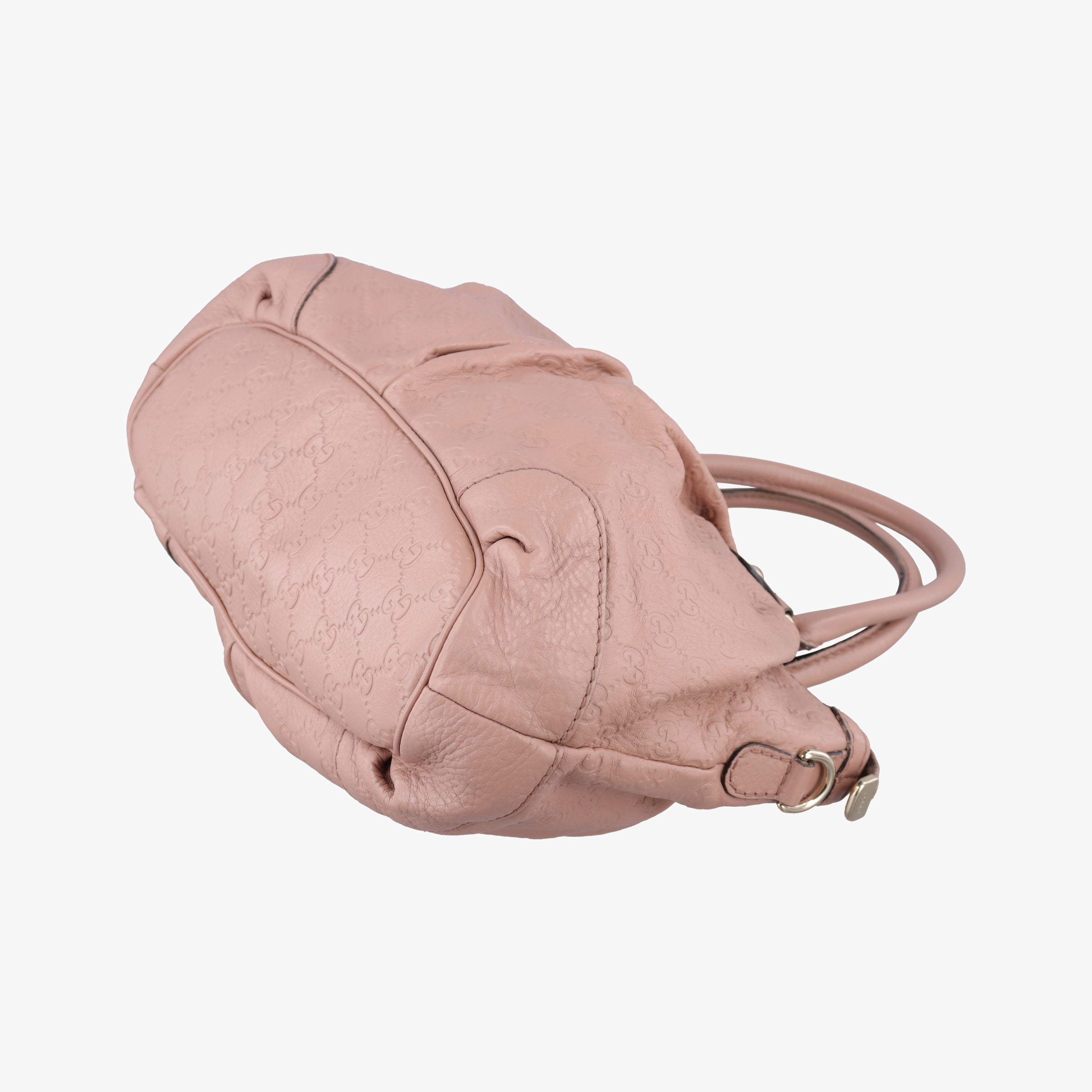 Pre-owned Gucci Sukey Pink Leather 247902 handbag | stylenewstar