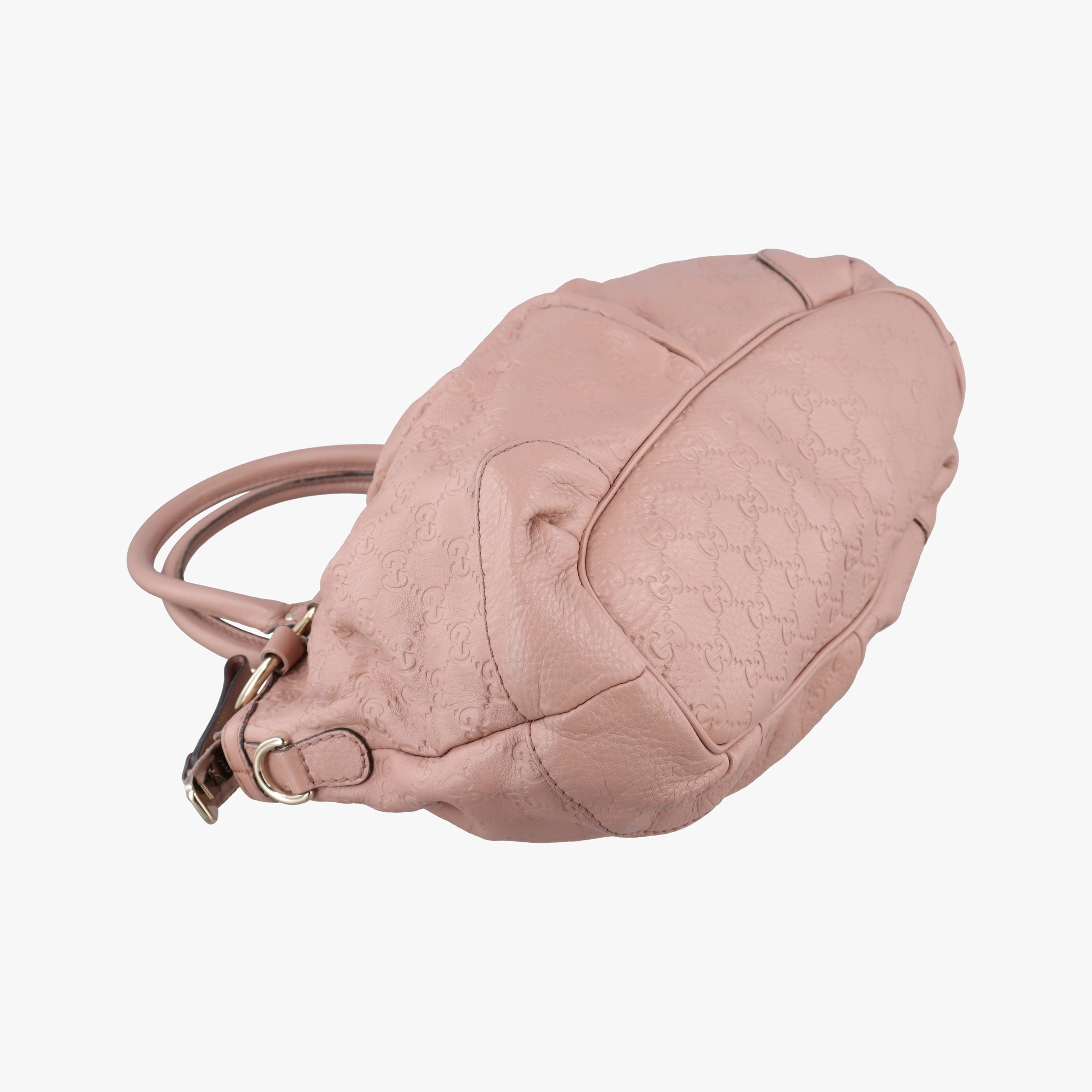 Pre-owned Gucci Sukey Pink Leather 247902 handbag | stylenewstar