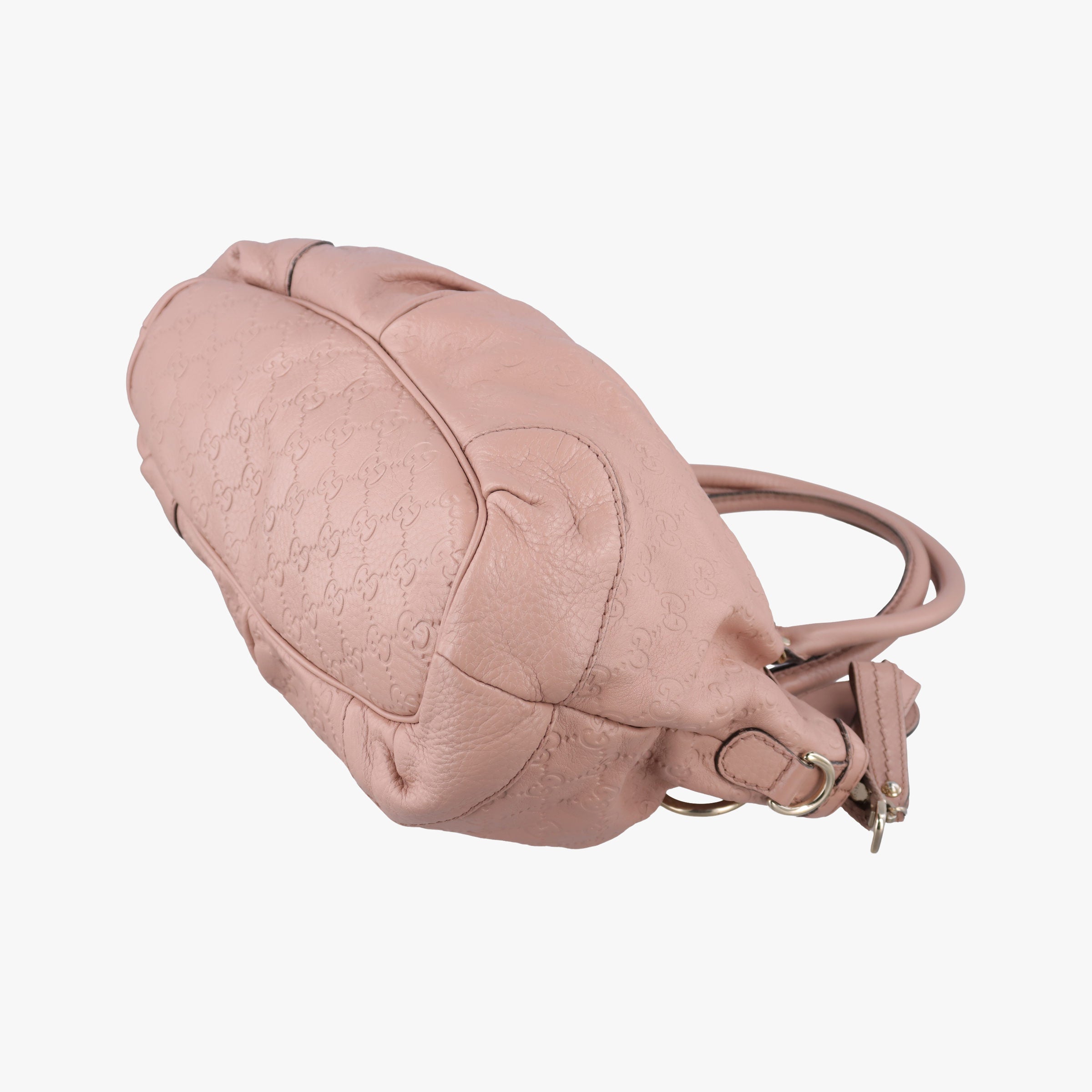 Pre-owned Gucci Sukey Pink Leather 247902 handbag | stylenewstar