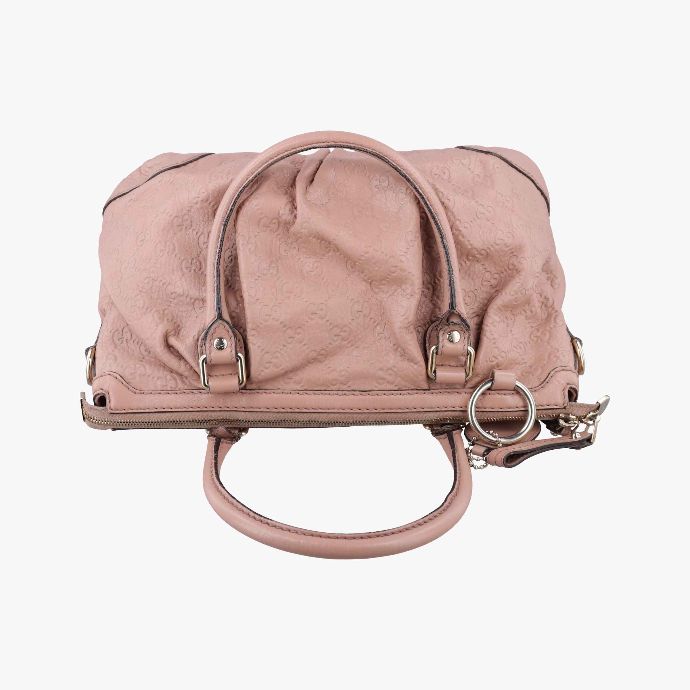 Pre-owned Gucci Sukey Pink Leather 247902 handbag | stylenewstar